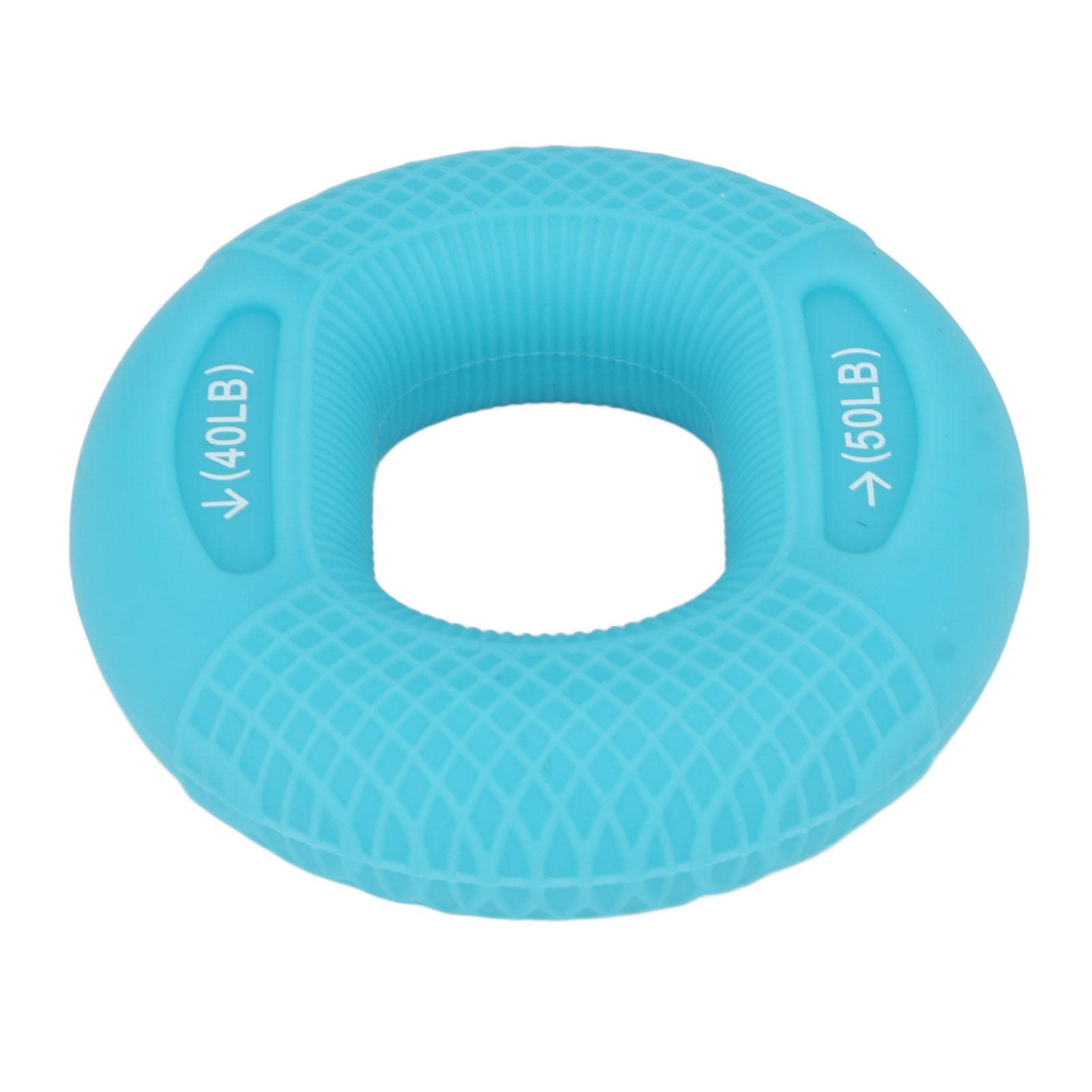 Hand Strengthener Grip Ring Silicone 2 Levels Forearm Hand Exerciser for Rock Climbing 40 To 50LB