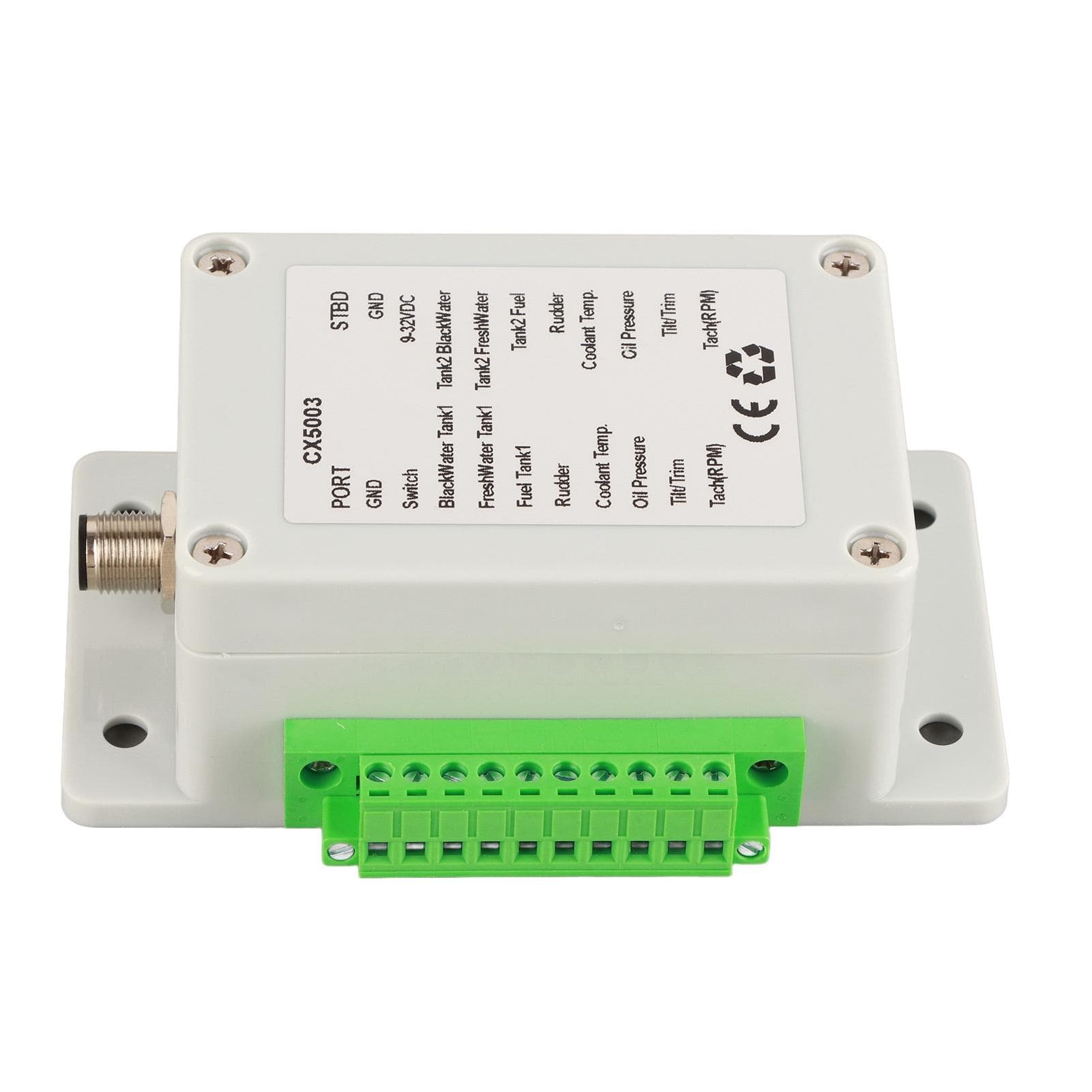9?32V DC Converter Box Convert Sensor Singal to NMEA2000 IP67 Waterproof for Boat Yacht
