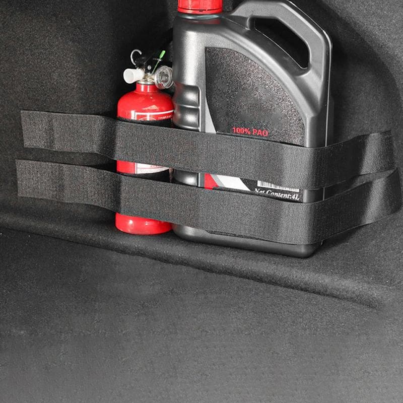 4Pcs 60Cm Car Trunk Organizer Fixing Belt Storage Bag Tapes Accessories New one size