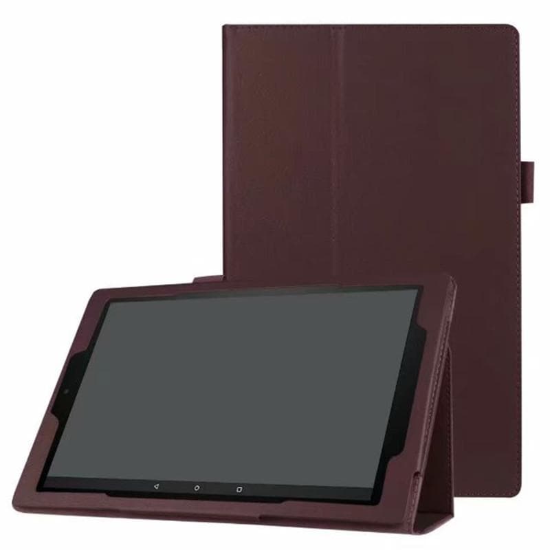 Case For Amazon Fire Tablet Cover For Fire HD7 HD 7 HD8 HD 8 Plus 2017 2018 2020 Fold Flip Stand Case Fundas HD7 2022 7" brown