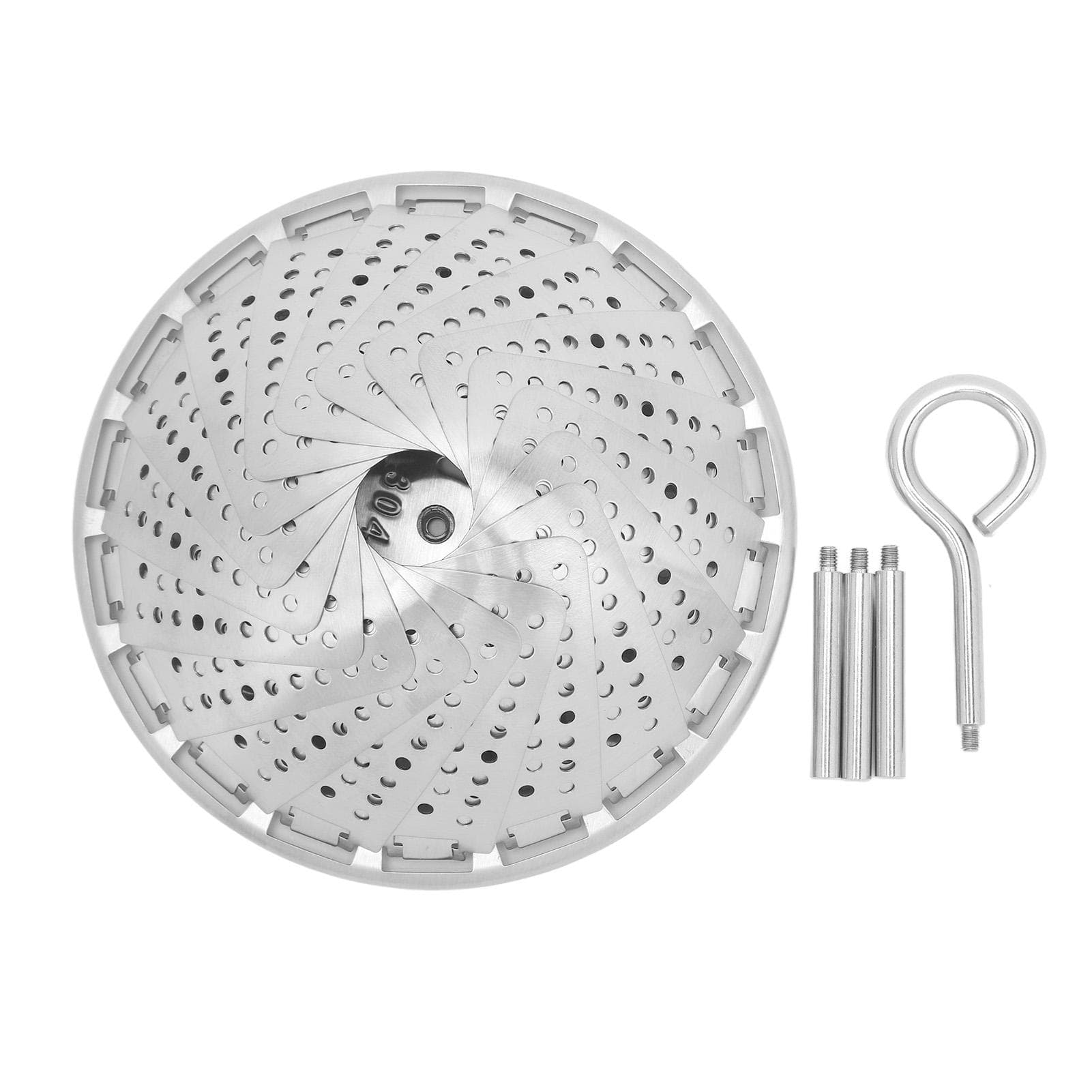 Foldable Vegetable Steam Basket No Warping 304 Stainless Steel Folding Expandable Steam Basket Small Size