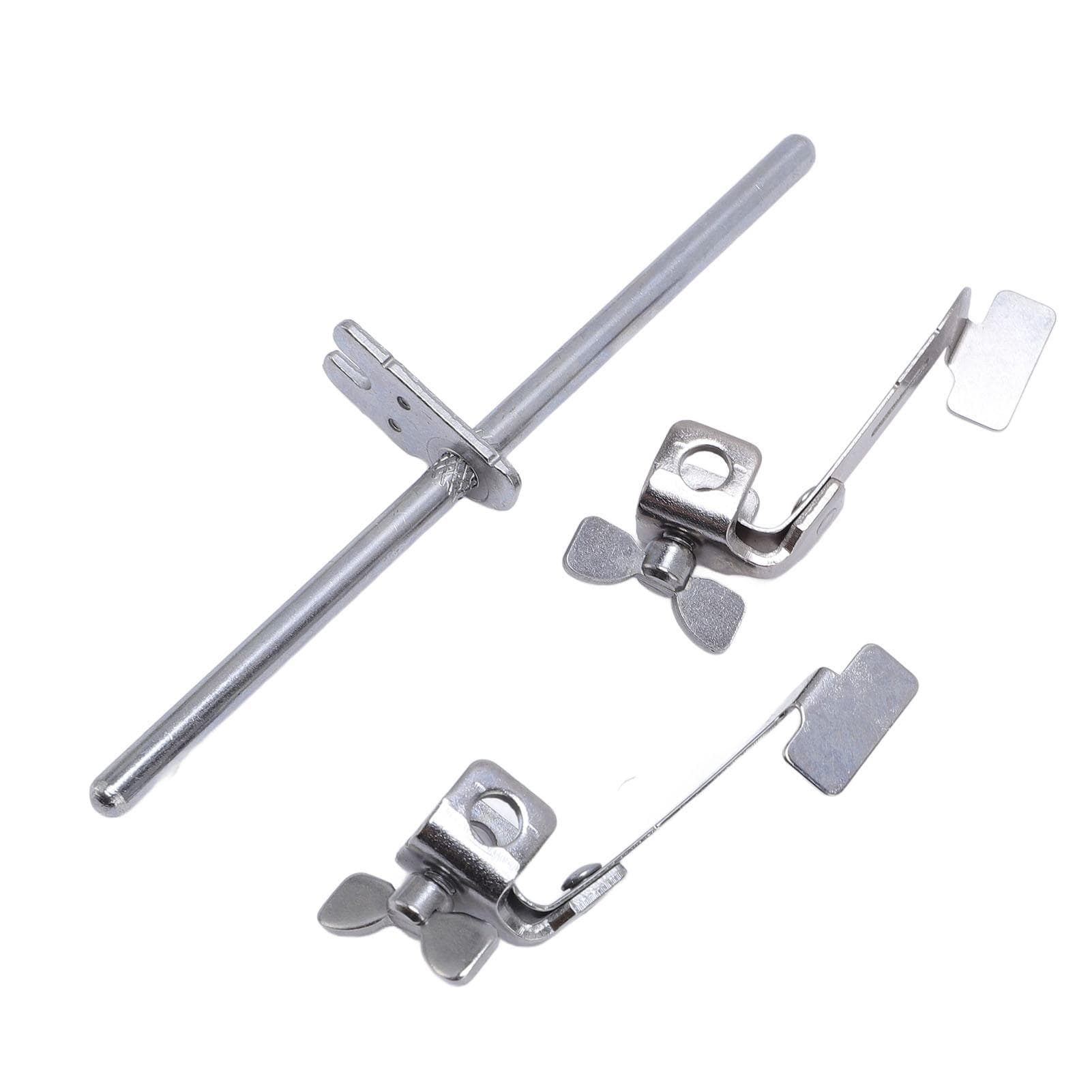 Lockstitch Double Guide Stitch Ruler Adjustable Sewing Machine Left and Right Stop Airplane Gauge