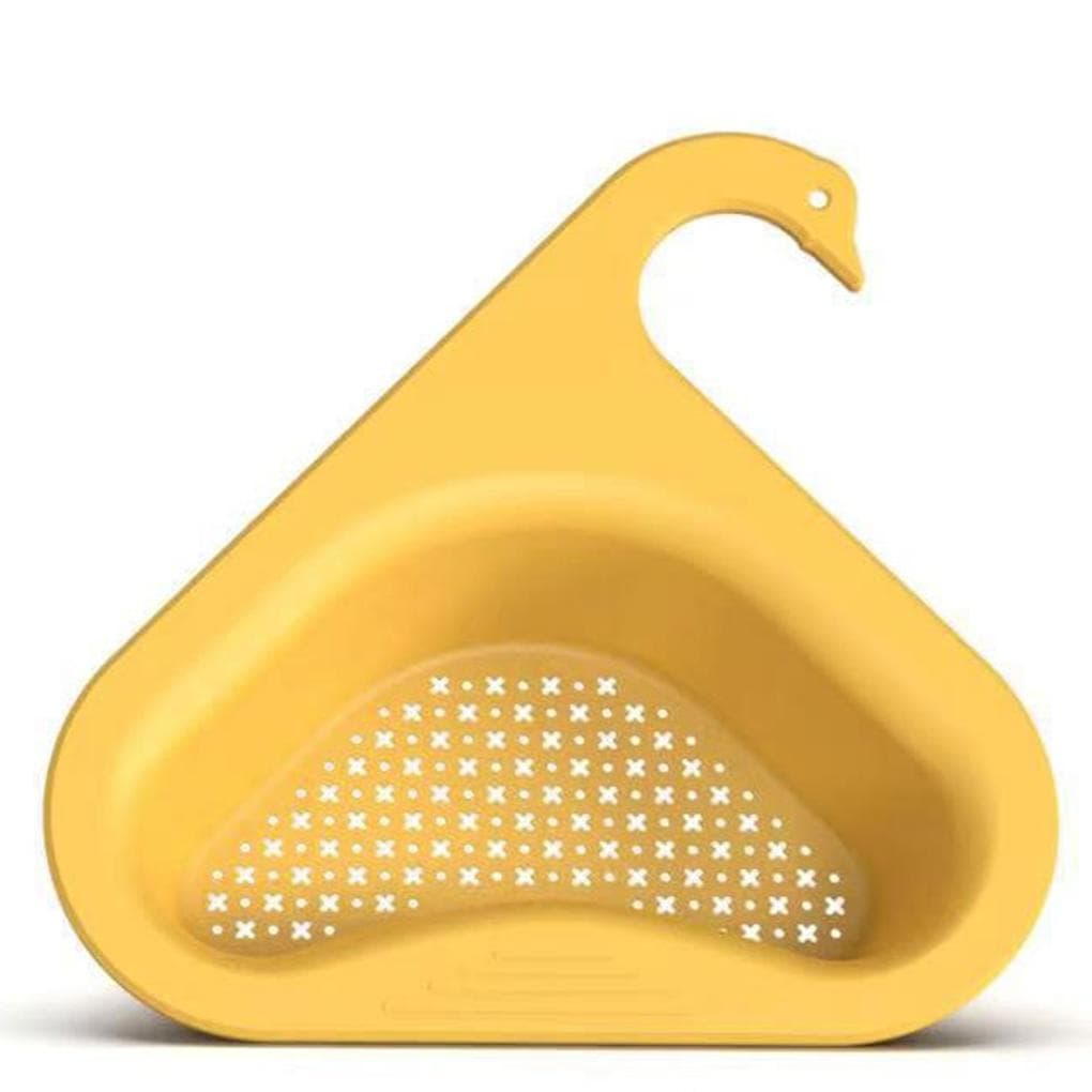 Large Kitchen Sink Drain Basket Organizer Faucet Holder Strainer Food Garbage Colanders Draining Shelf Organization Accessories