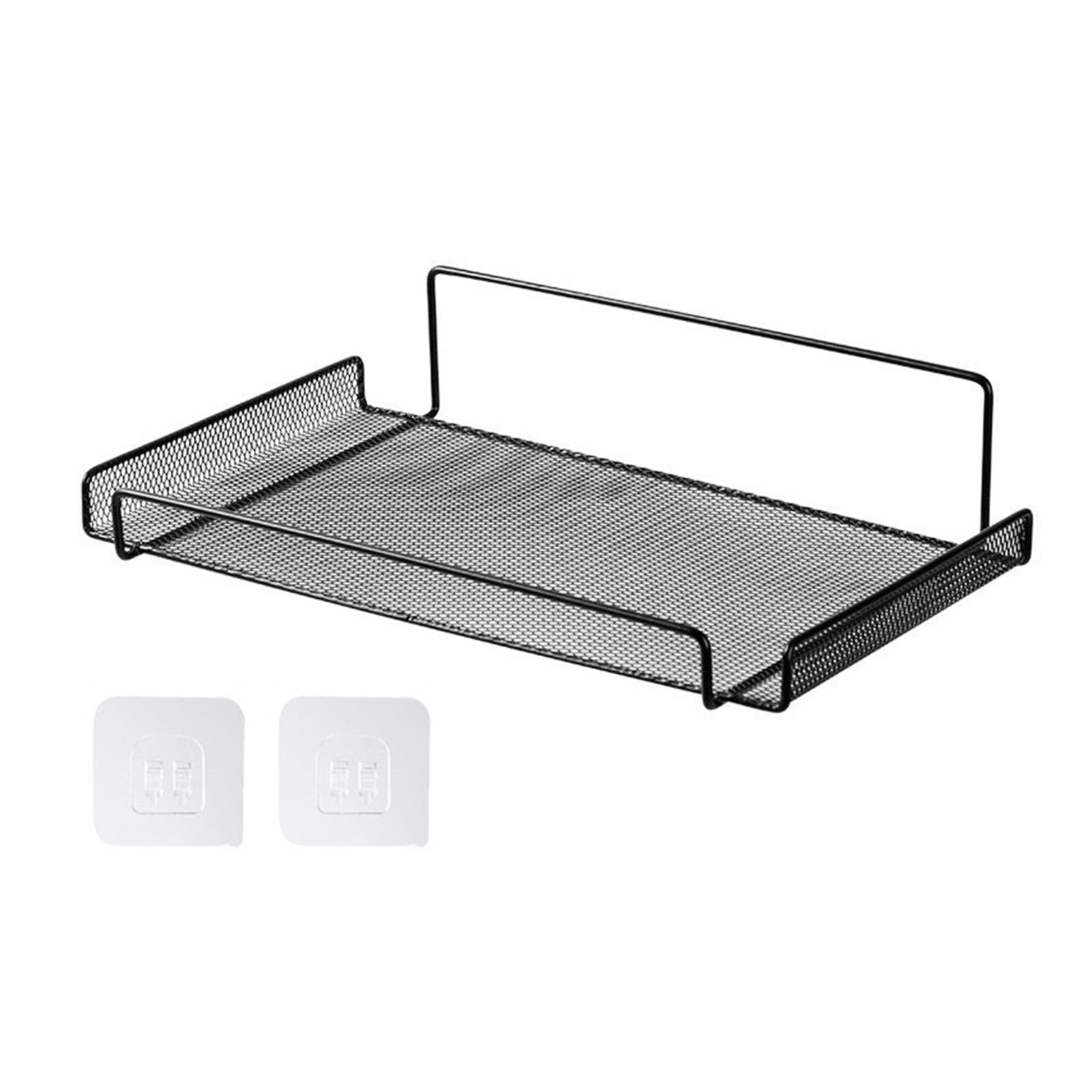 Router Shelf Wall Mount Carbon Steel TV Set Top Box Holder Bracket Efficient Heat Dissipation