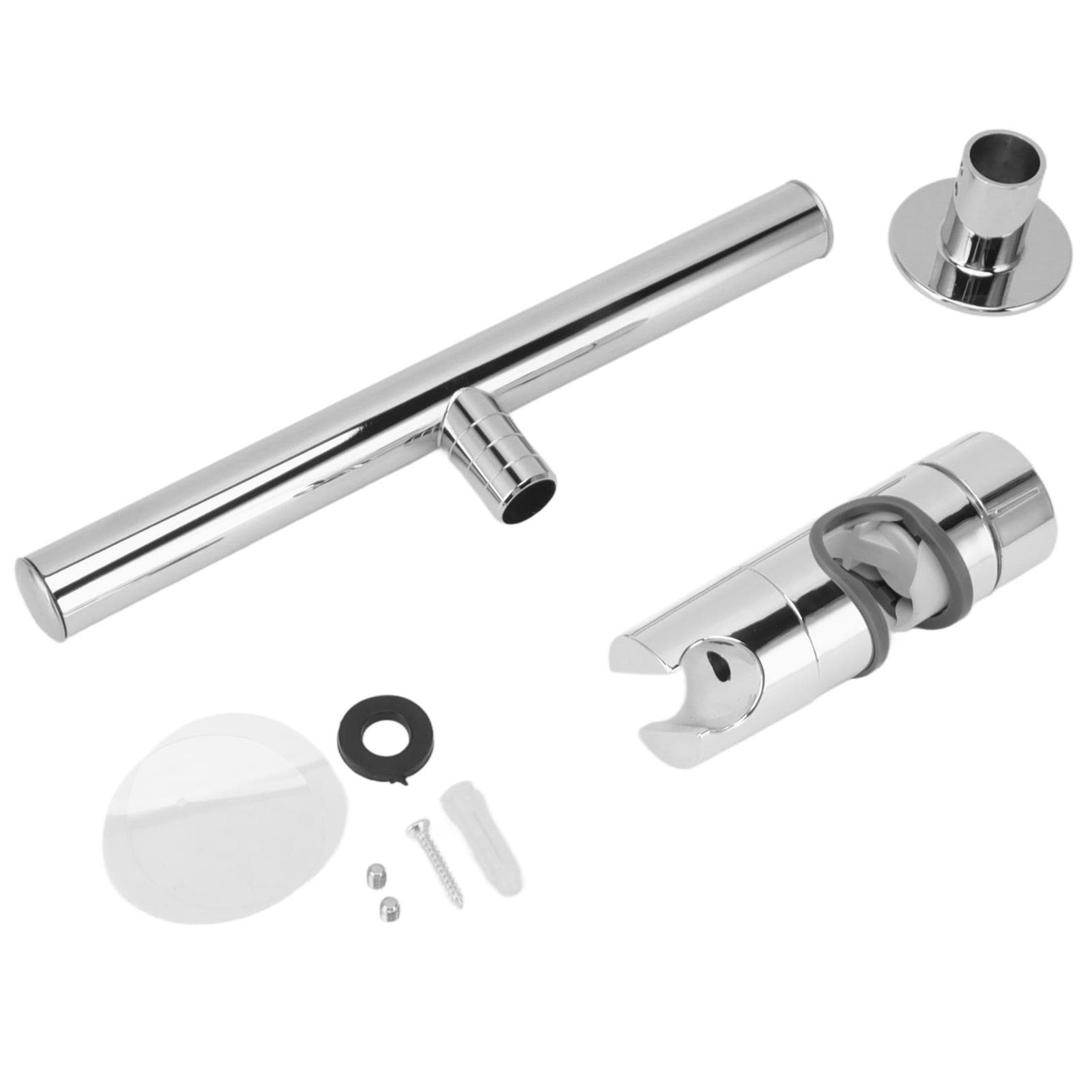 Shower Head Holder Set Copper Adjustable Hand Shower Bracket Replacement for Slide Bar Slide Clamp