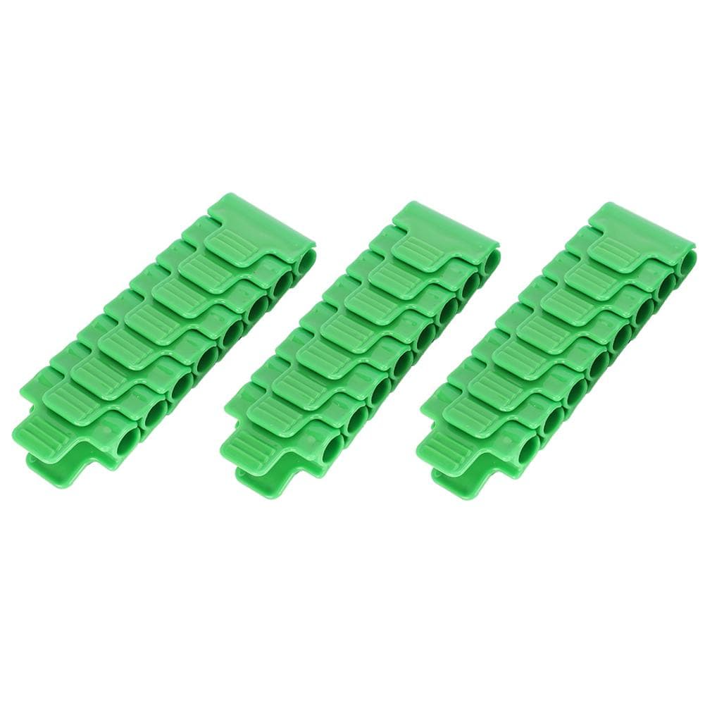 24Pcs Plastic Greenhouse Film Clip Clamp Gardening Tool Greenhouse Accessories for 11mm Tube