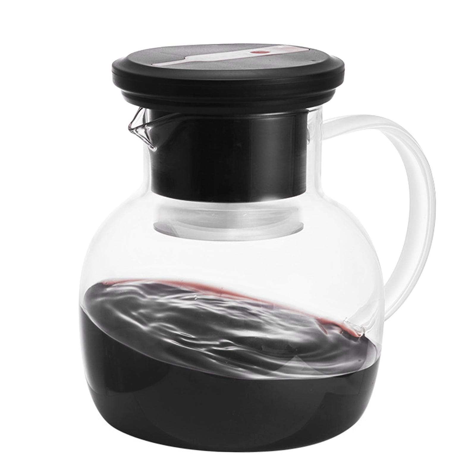 Electric Wine Decanter for Alcohol One Click Shaking 750ml Large USB Rechargeable Decanter transparent