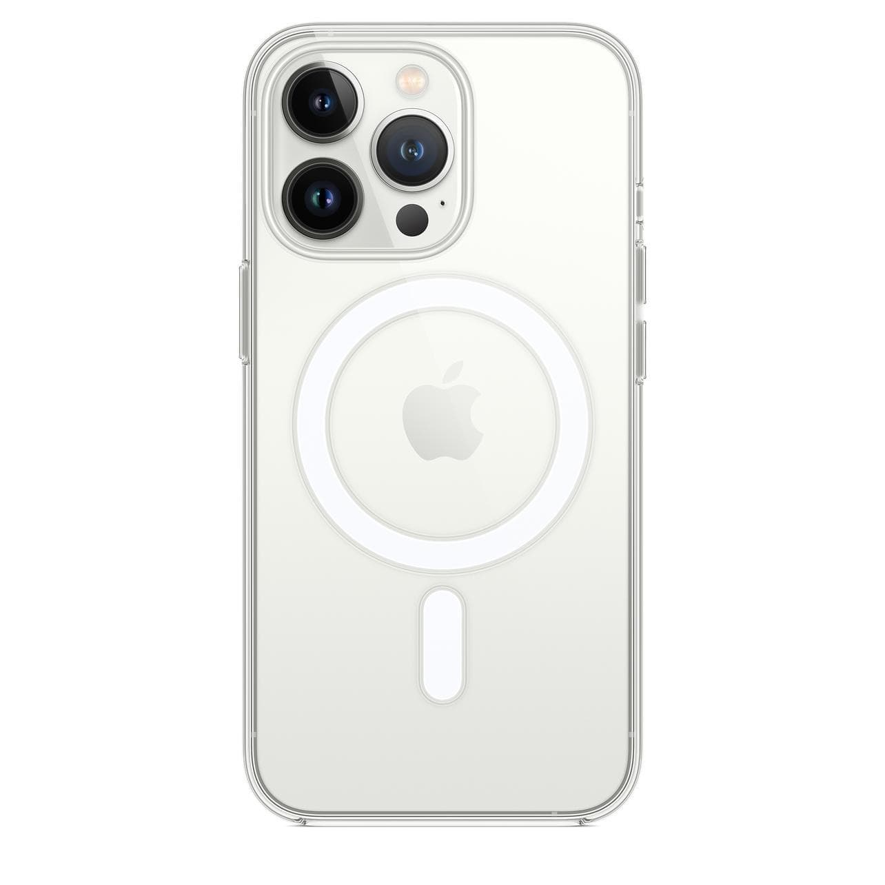 Applicable To IPhone15 Transparent Magnetic Suction Mobile Phone Case 14Pro Wireless Magnetic Suction Apple 13magsa Protection Case Apple XsMax