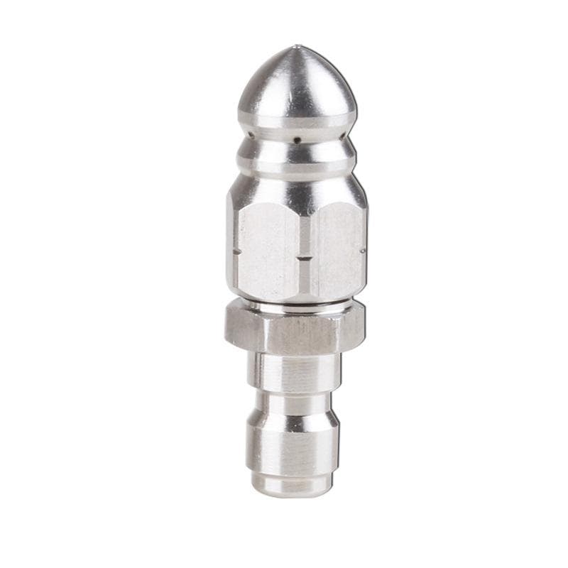 1/4 Quick Connector Nozzle Sewer Cleaning High Pressure Hose Nozzle Washing Accessories Washer Nozzles For Sewer Sewage 1pc