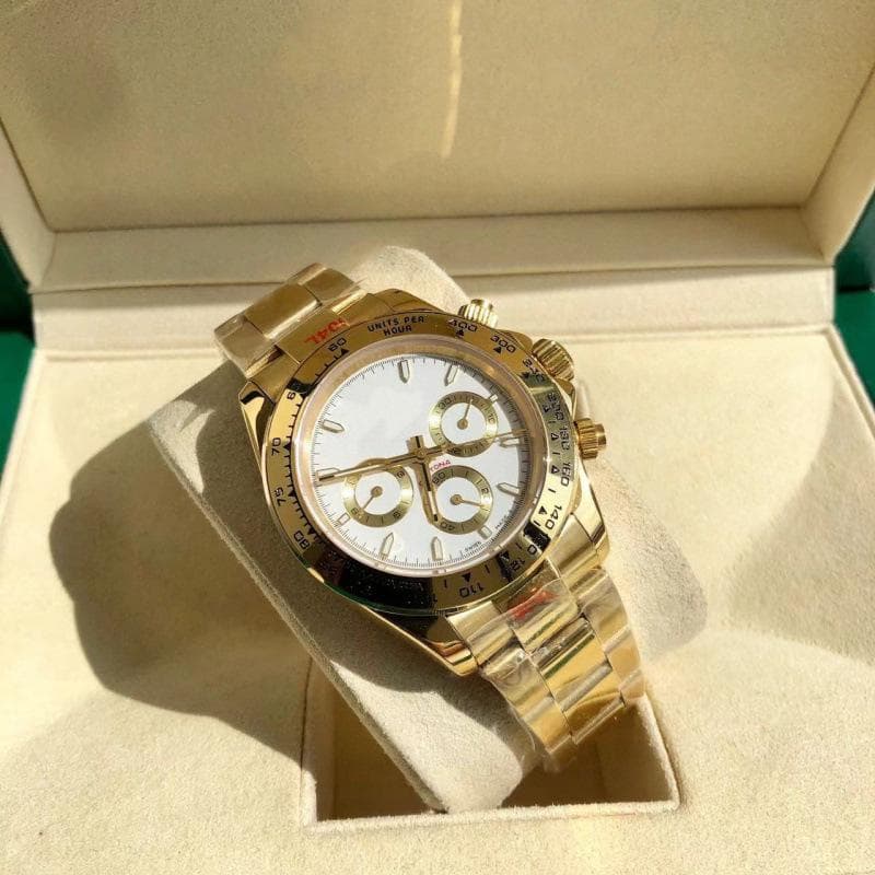 Rolex Daytona Series Men's Two-Tone Panda Automatic Mechanical Watch