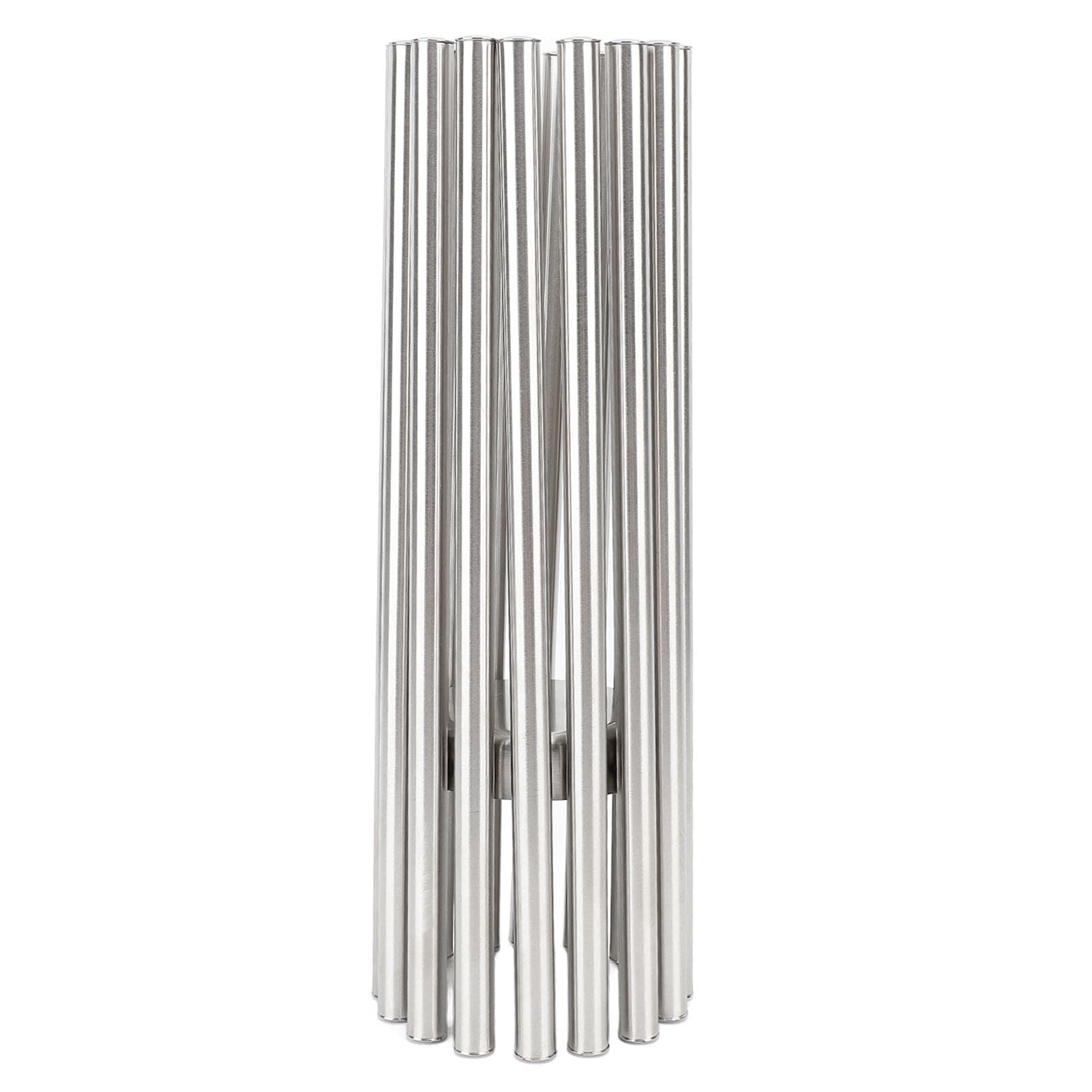 Fruit Vegetables Basket Bowl Stainless Steel Linear Countertop Fruit Bowl for Living Room and L(for 6.5-9kg)