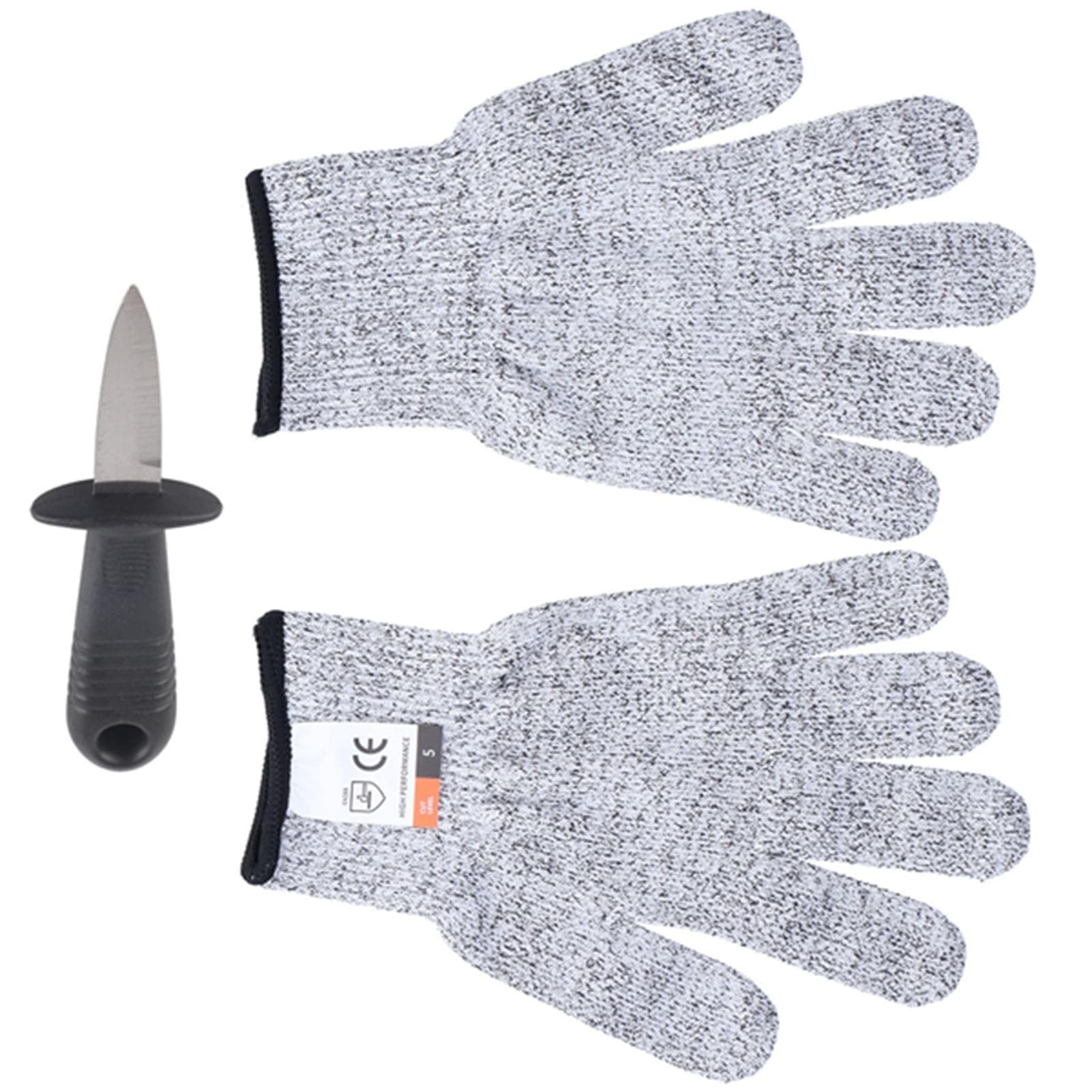 Oyster Knife Level 5 Protection Abrasion?Resistant Corrosion?Resistant Oyster Shucker Kit for