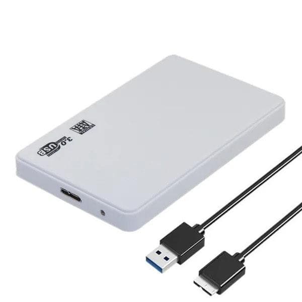USB 3.0 to 2.5 Inch Hard Drive Case SATA HDD SSD Enclosure Mobile Hard Disk Case 5Gbps External Storage HDD Box for PC Laptop Smartphone