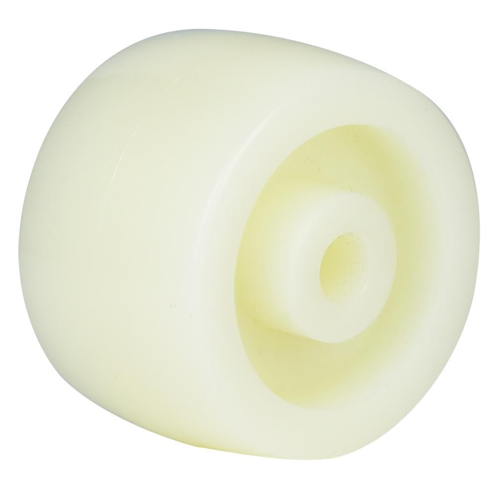 10pcs 1.5 Inches Nylon Wheel Nylon Round Pulley Caster Roller 40KG Maximum Load