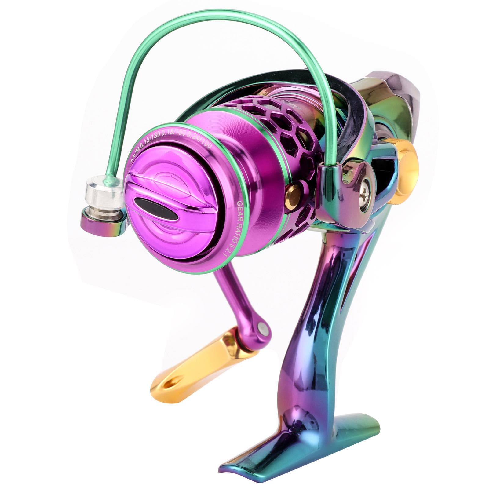 Durable Metal Spinning Reel 9+1BB Left Right Interchangeable High Speed Fishing Wheel(3000 )