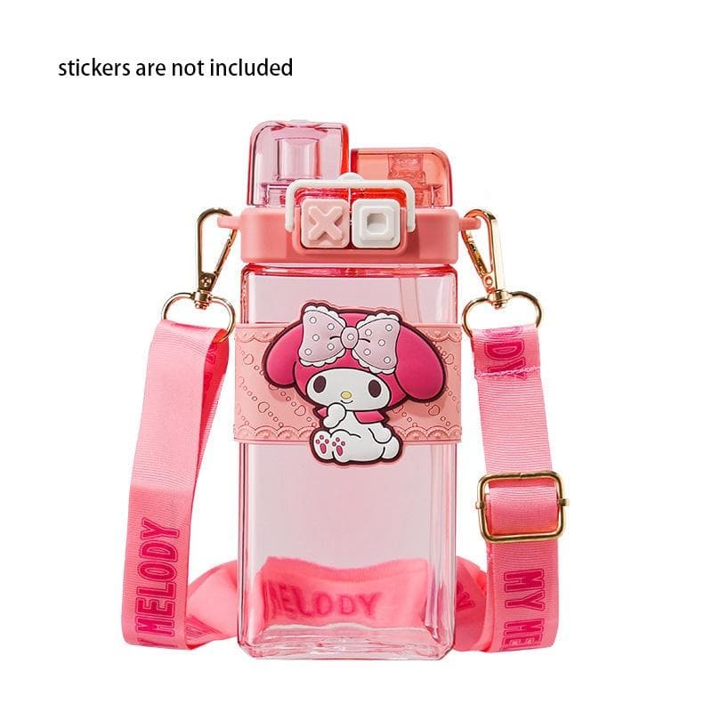 Stylish And Durable Kuroko Girls' School Water Bottle With Double Drinking Function My Melody