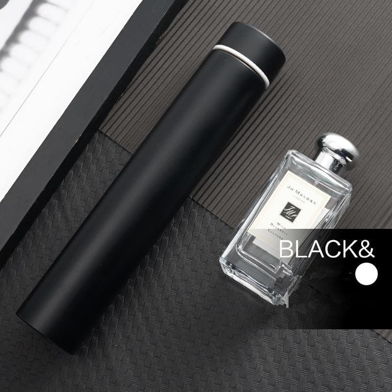 Bpa-free Insulated 260ML Slim Vacuum Flasks Thermos Cup 304Stainless Steel Coffee Water Bottle 260ml black