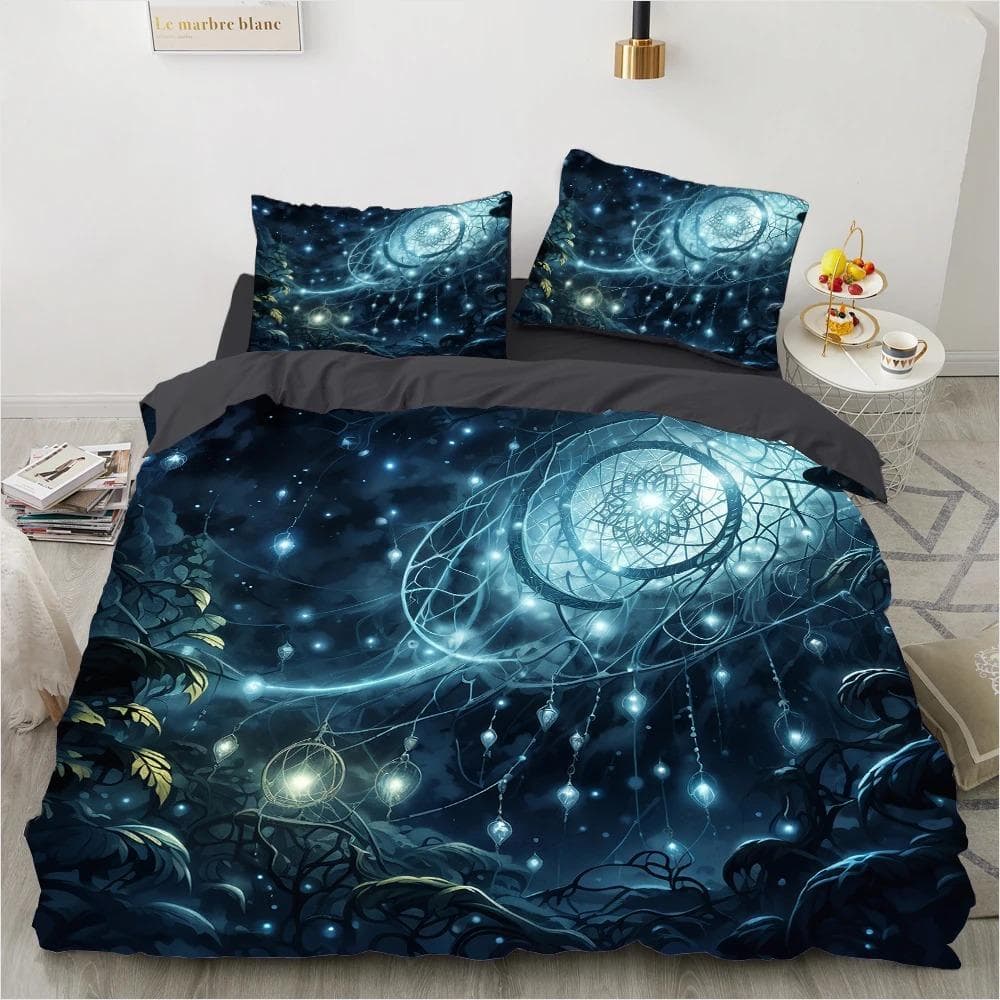 Dream Catcher Bedding Set Cartoon Comforter Sets Double Queen King Twin Full Size Duvet Cover Set Kids Girls White Bed Linen 70x133cm 2pcs