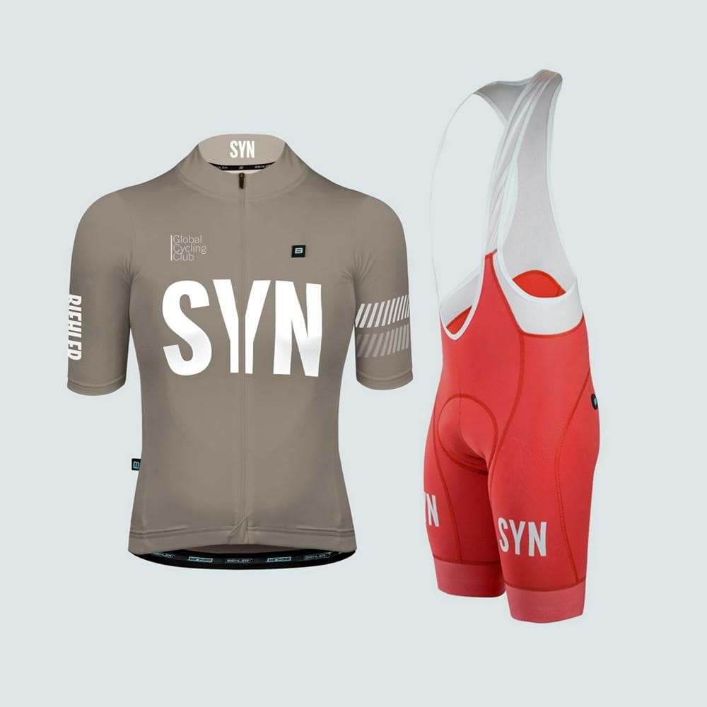 Club Summer 4-color Team Road 2025 Cycling Suit Set Short Sleeve Jersey and Bib Shorts Team Pro Race Bicycle Clothing MTB Wear M