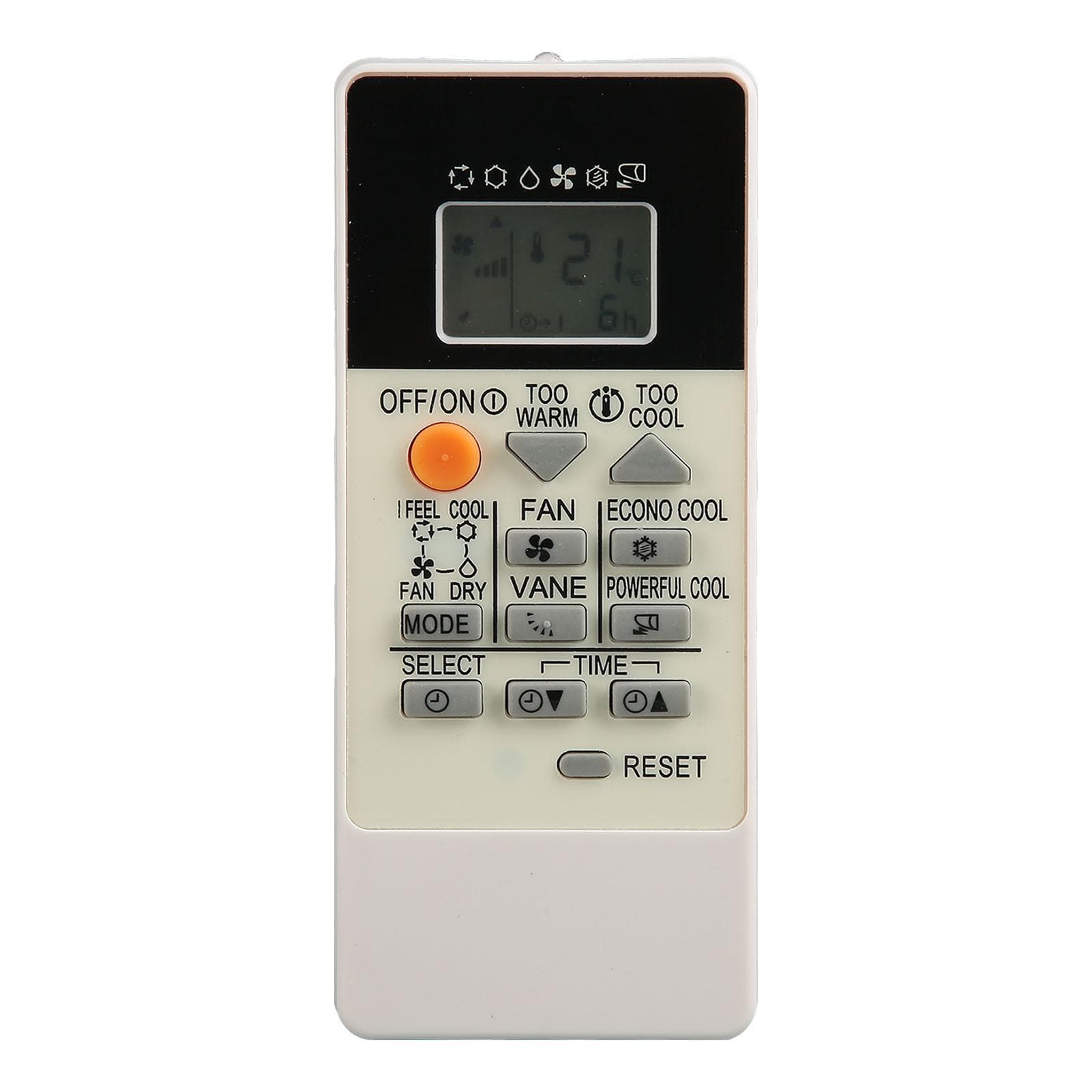 RU18A Remote Control Replacement Sensitive Buttons Small Air Conditioner Controller for Home