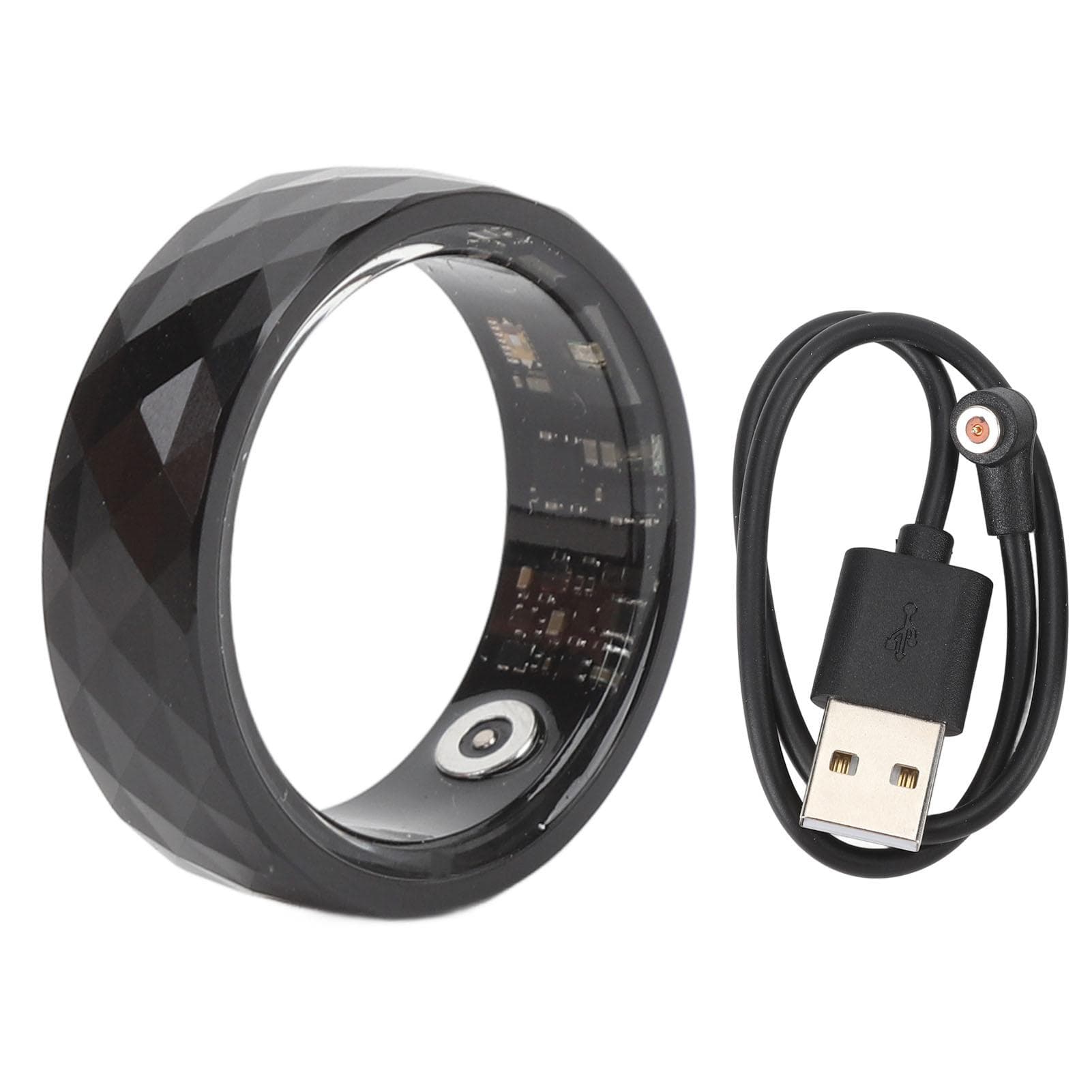 Smart Ring Health Tracker IP68 Waterproof Multifunctional BT Ring Automatic Detection Sports No.20