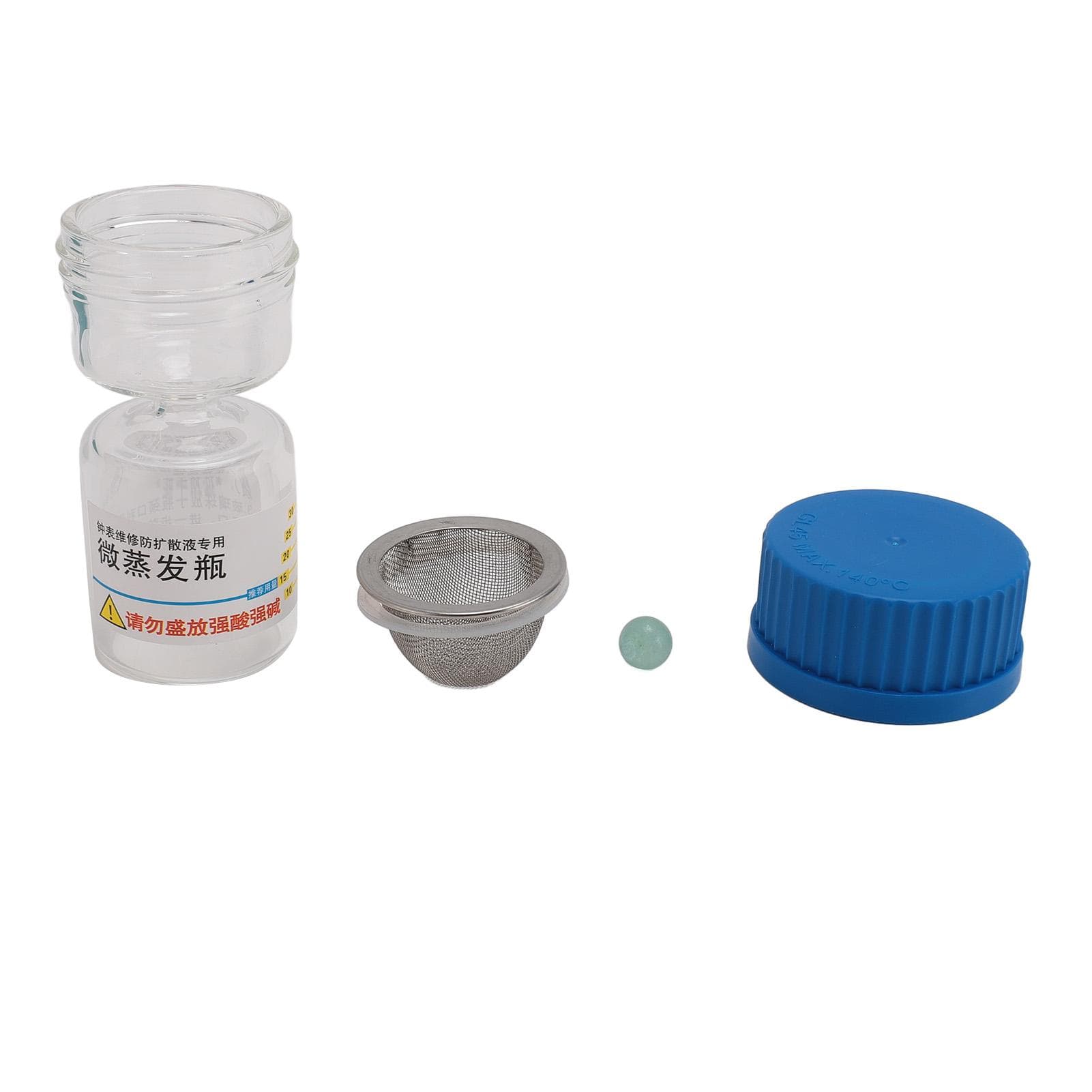 30ml Micro Evaporating Bottle Cleaning Refurbishment Prevents Evaporation Anti Diffusion Bottle for blue