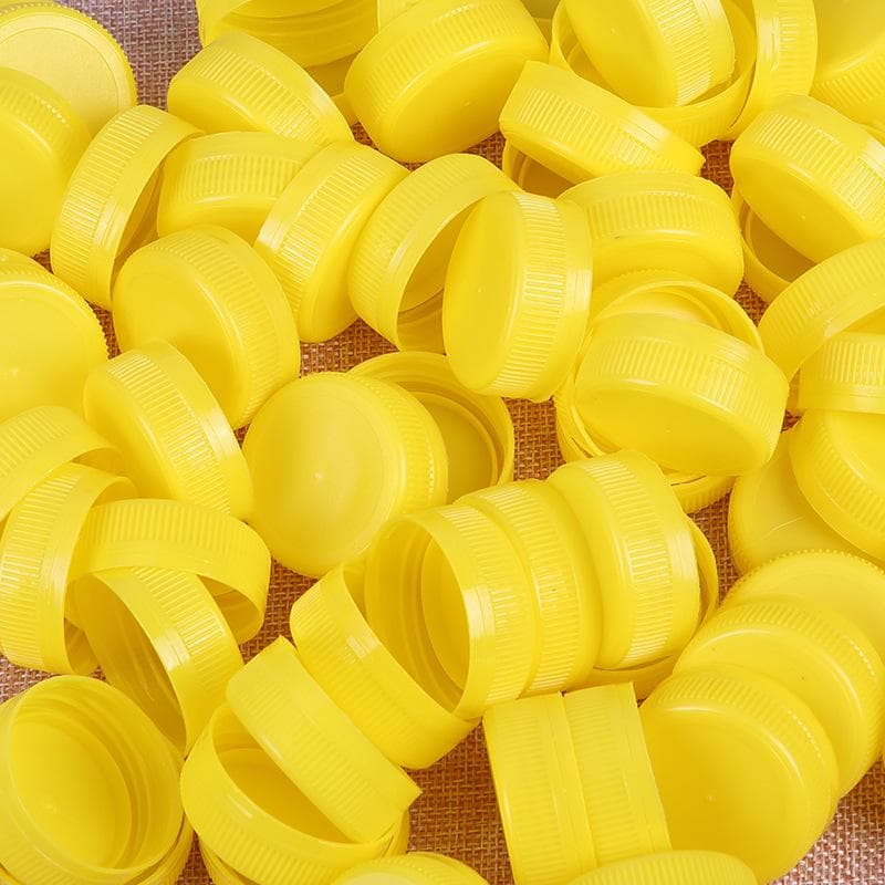 Colorful Plastic Bottle Caps for DIY Projects and Creative Crafts