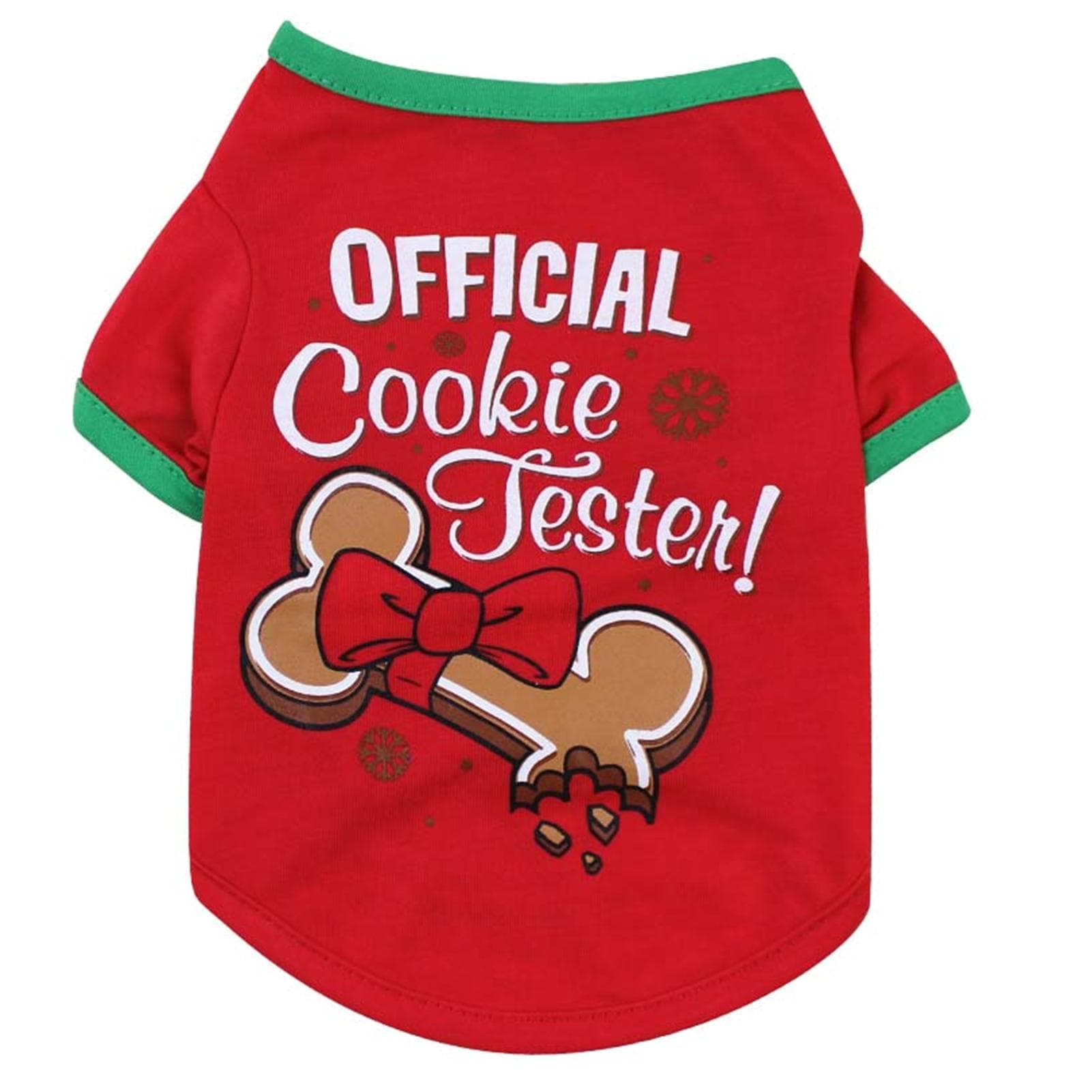 Dog shirt Dog Christmas T-shirt Pet T-shirt Dogs Christmas T-Shirt Summer Dog T-shirt Pet Dogs M