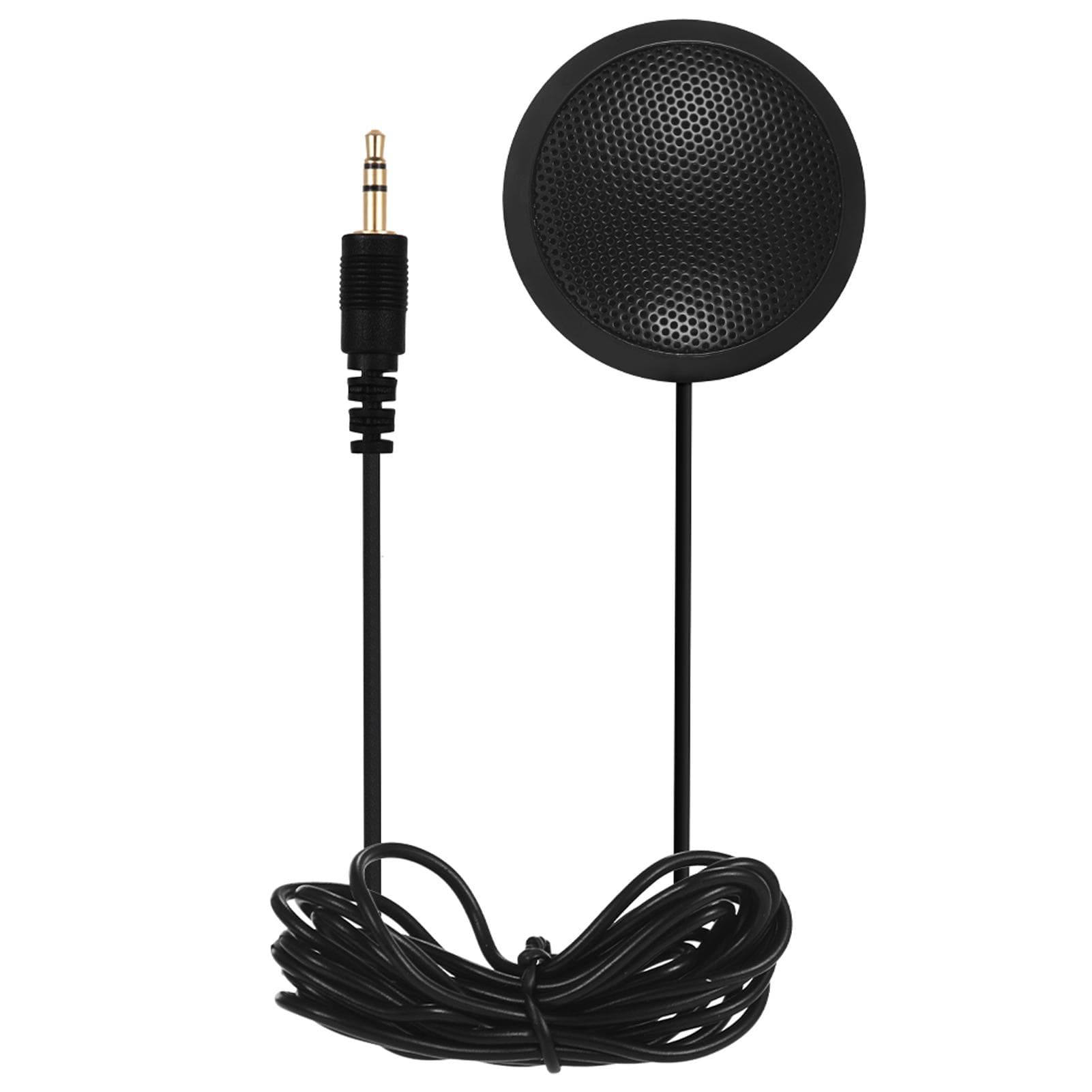Docooler EY-550 Desktop Omni-directional Microphone with 3.5mm Jack for Desktop Computer Recorder black