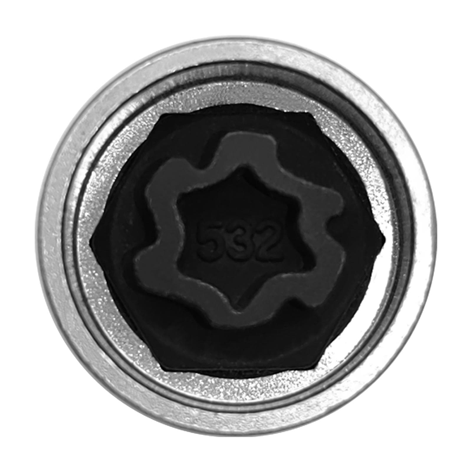 Replacement for Volkswagen Security Master Locking Wheel Nut Key Anti-theft Screw Socket silver