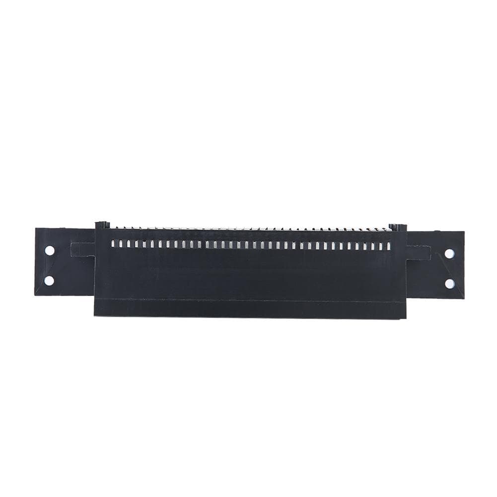 For NES Game Console 72 Pin Slot Socket Converter Adapter Black 72 Pin Connector