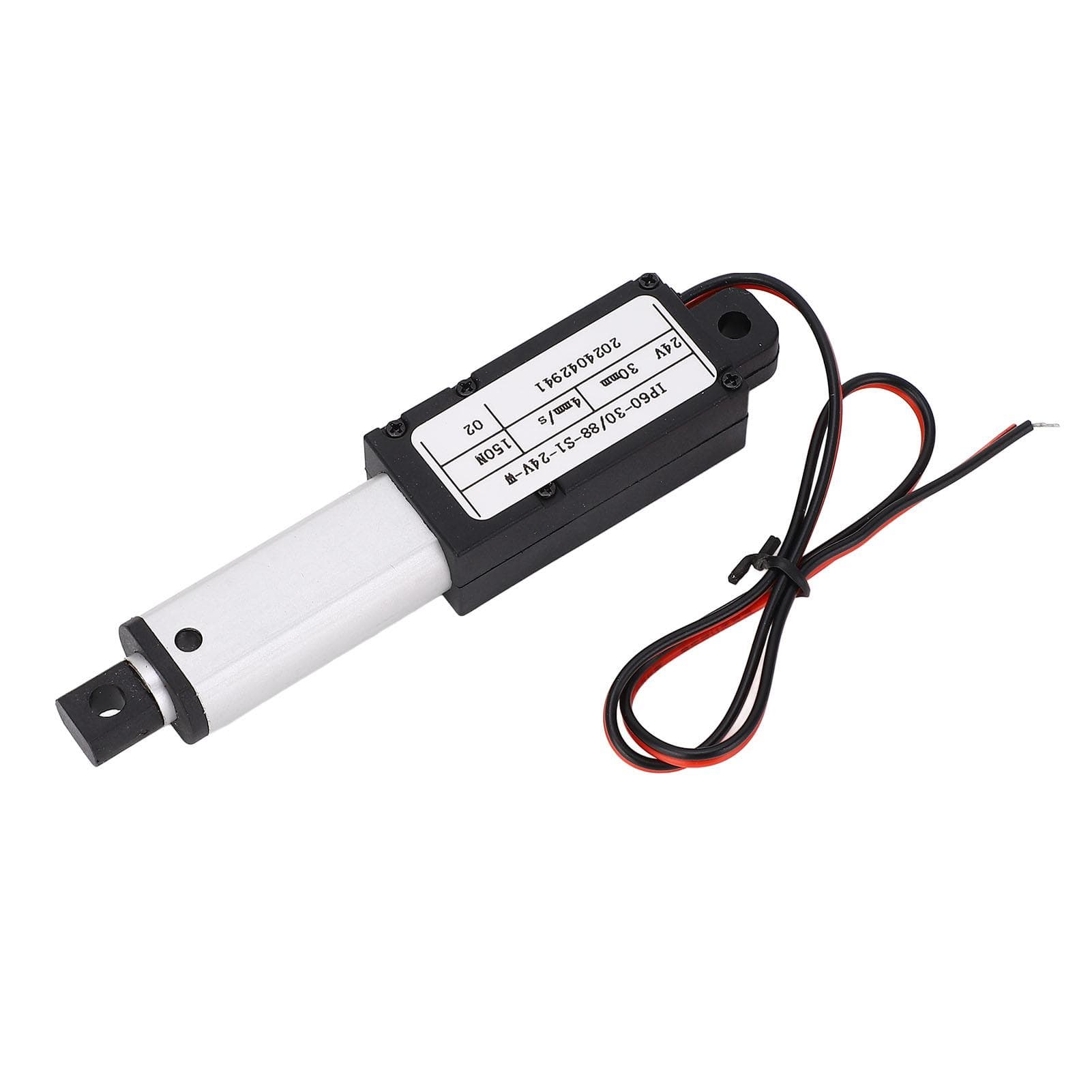 Electric Linear Actuator 30mm Stroke 4mms 150N IPX4 Linear Motion Actuator for Medical Industrial