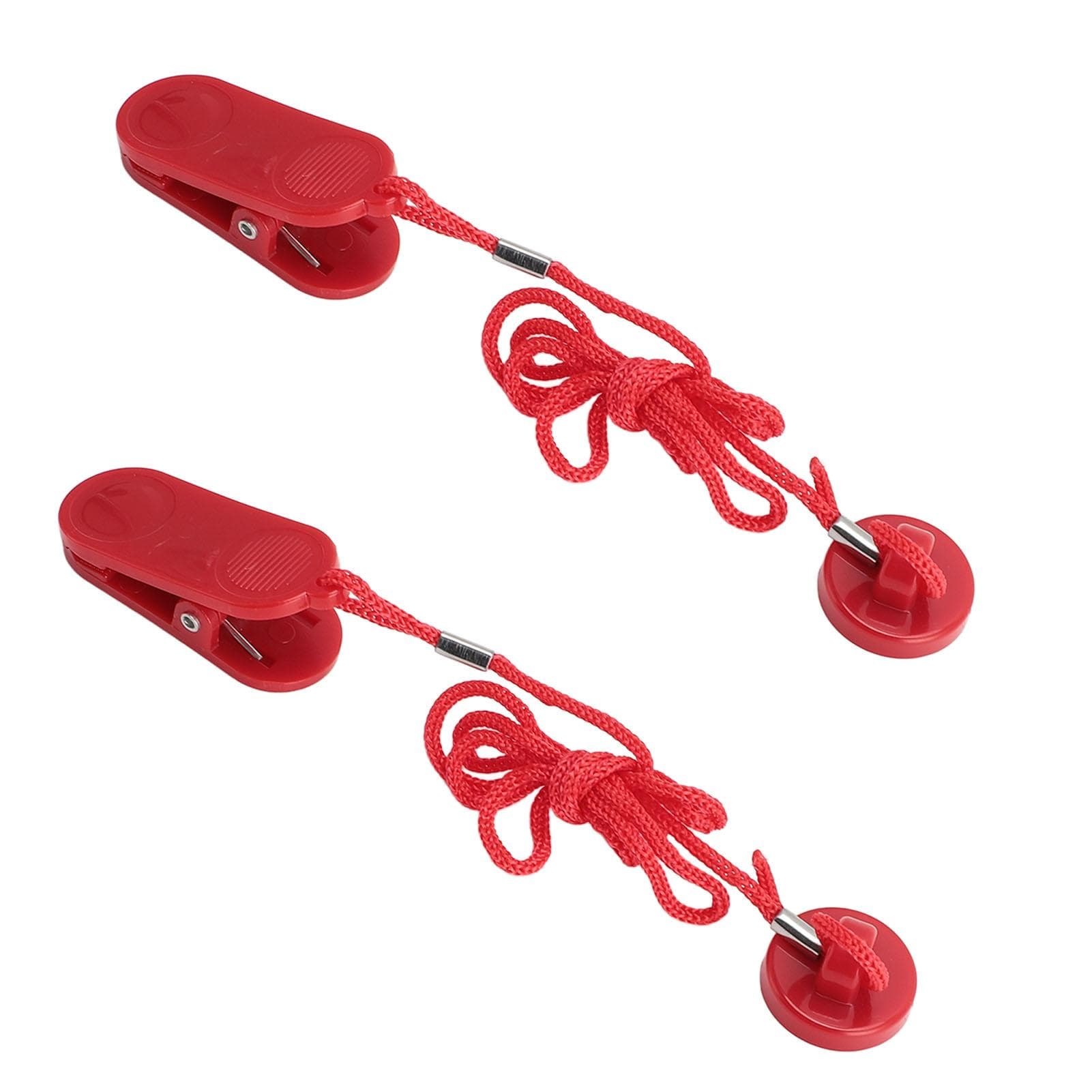 2PCS Treadmill Safety Key Magnetic ABS Portable Treadmill Security Lock Emergency Stop Accessory
