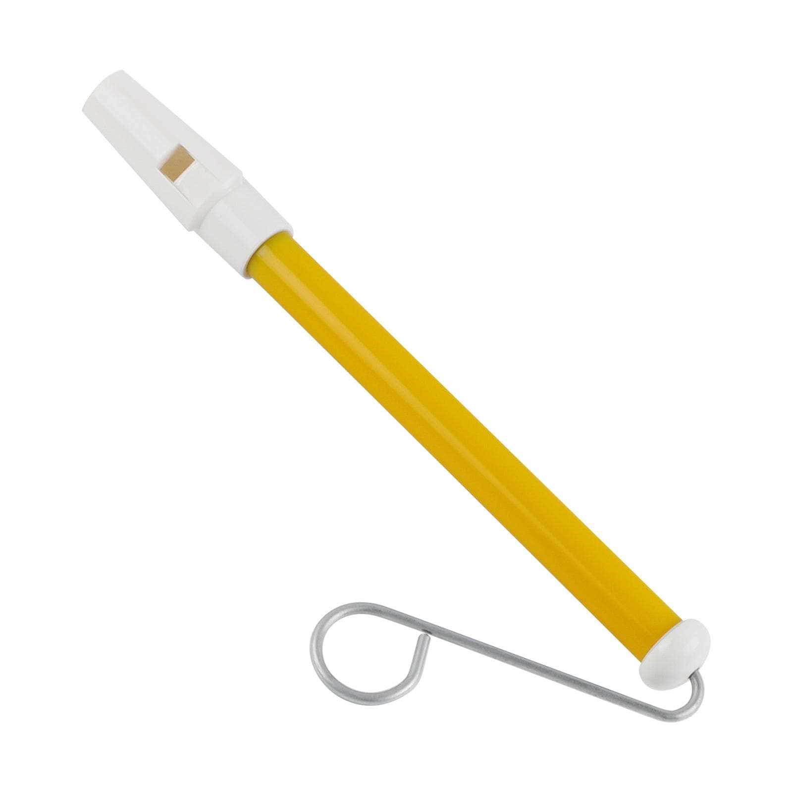SW1-PL Kids Slide Whistle with Steel Sliding Rod Musical Instrument Toy for Children Kazoo Flute yellow