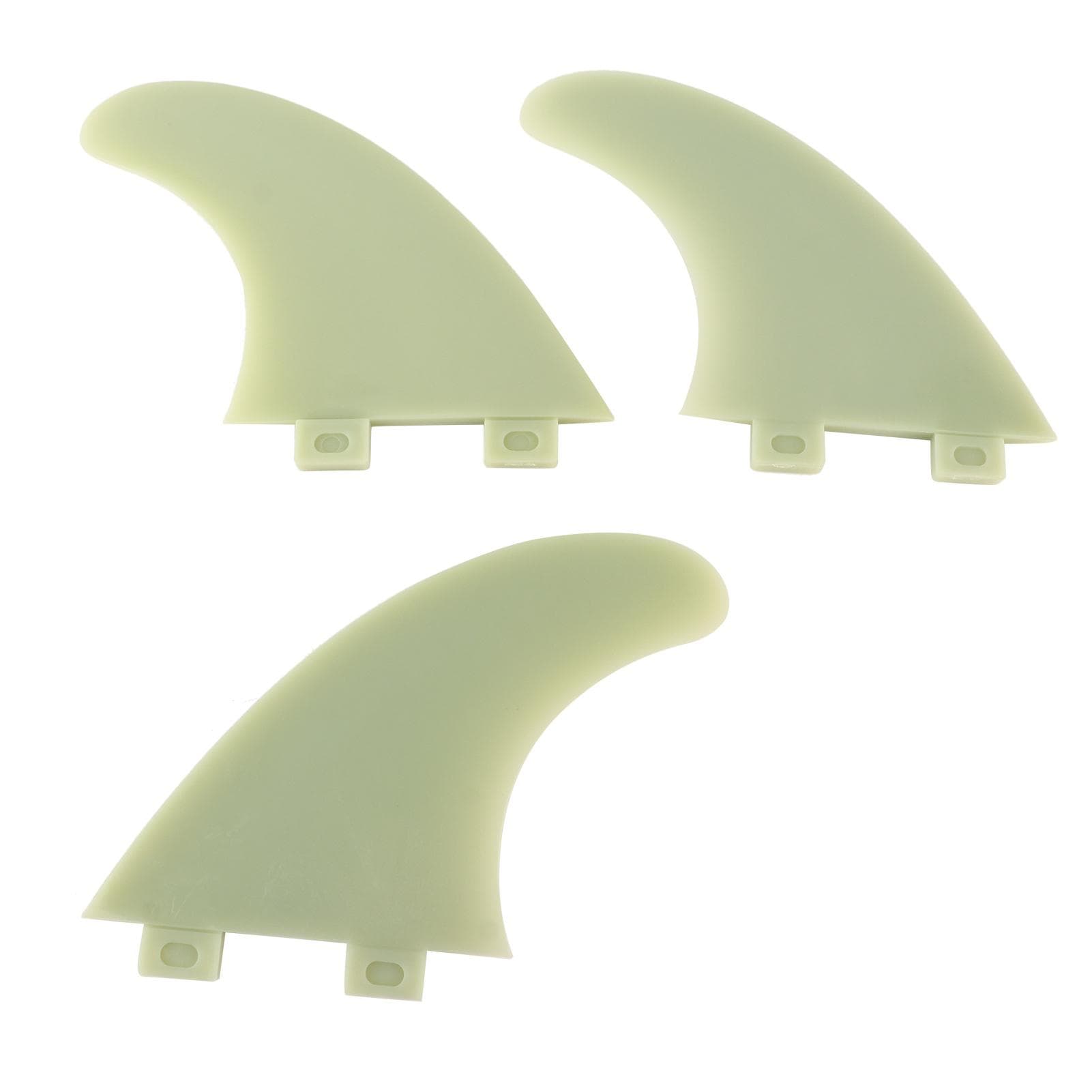 3pcs Surfboard Tail Fin Lightweight Surf SUP Fins Set for Long Board Surfboard Tail