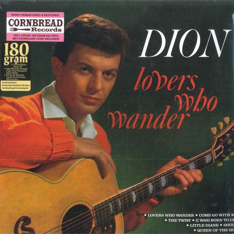 LP Record DION - Lovers Who Wander CRNBR16014 Cornbread Recor 2016 Europe Rock