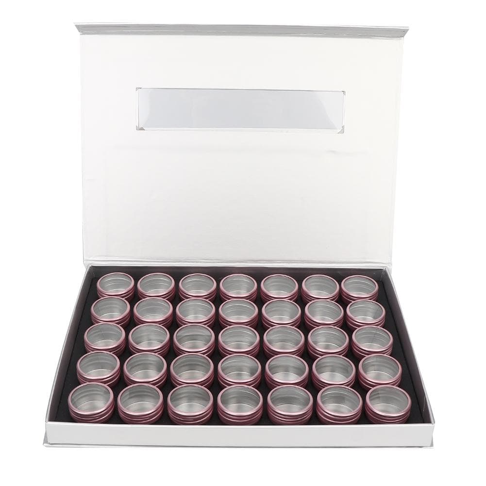 35 Slots Empty Nail Manicure Jewelry Storage Box Case Holder Nail Art Tips Nail Tools