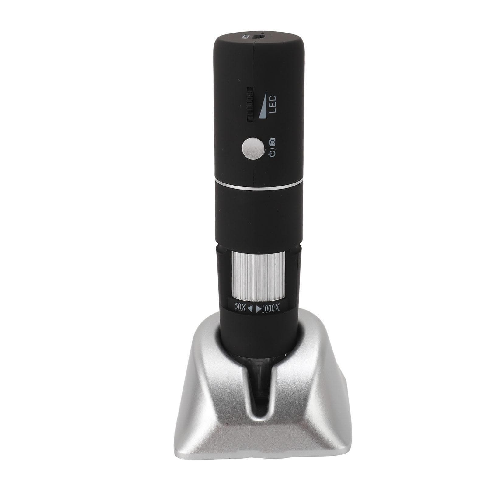 Wireless Digital Microscope 1000X Magnification 1080P HD WiFi Microscope Camera with 8 LED Light