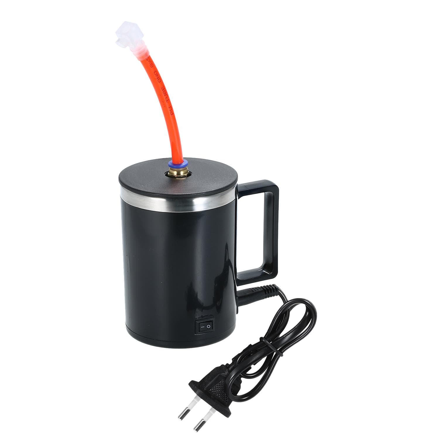 Car Headlight Polish Repair Tool Headlamp Polishing Kit Heating Atomization Cup Electrical Heating EU Plug black