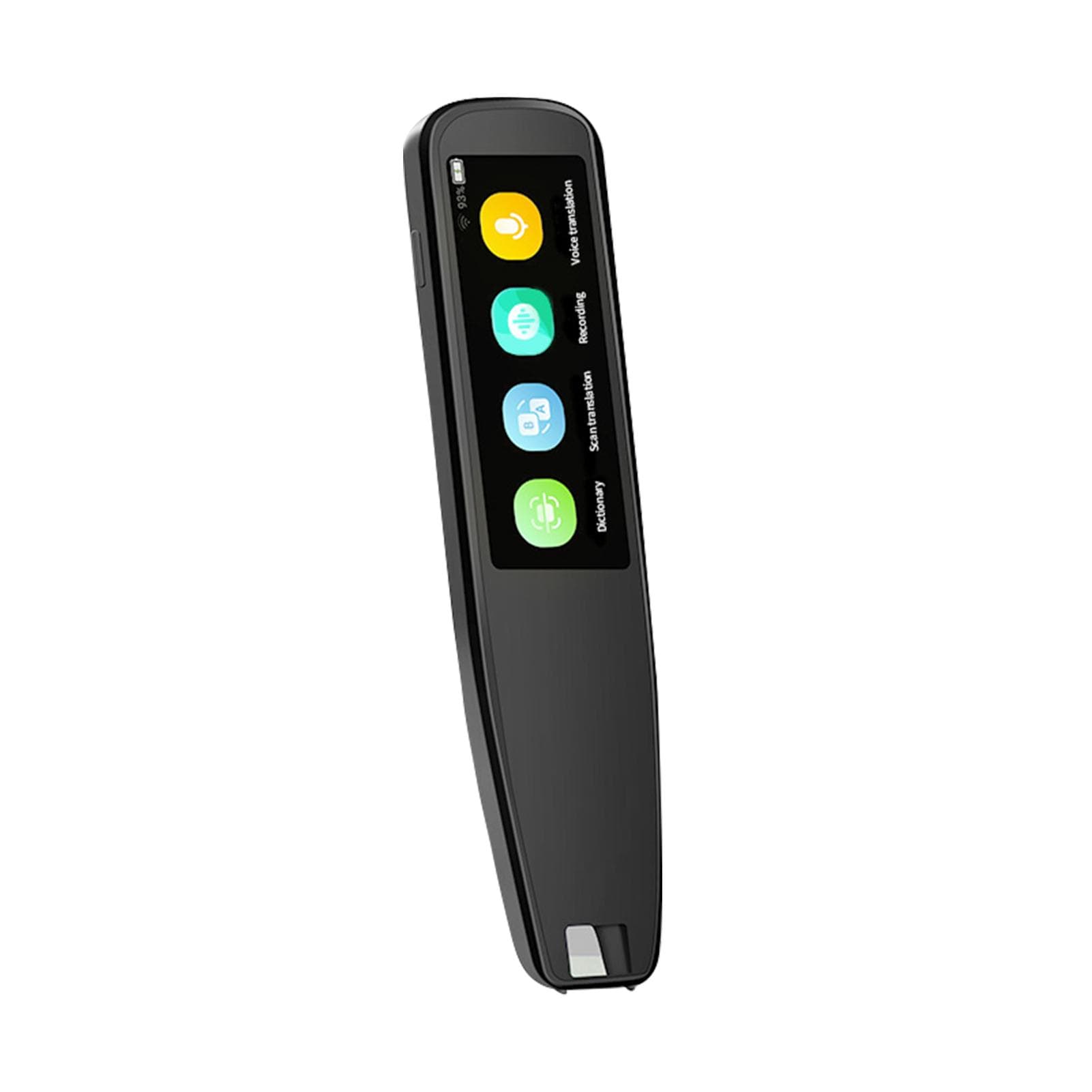 DOSMONO Dictionary Translation Pen Scanner Text Scanning Reading Translator Device Multilingual black