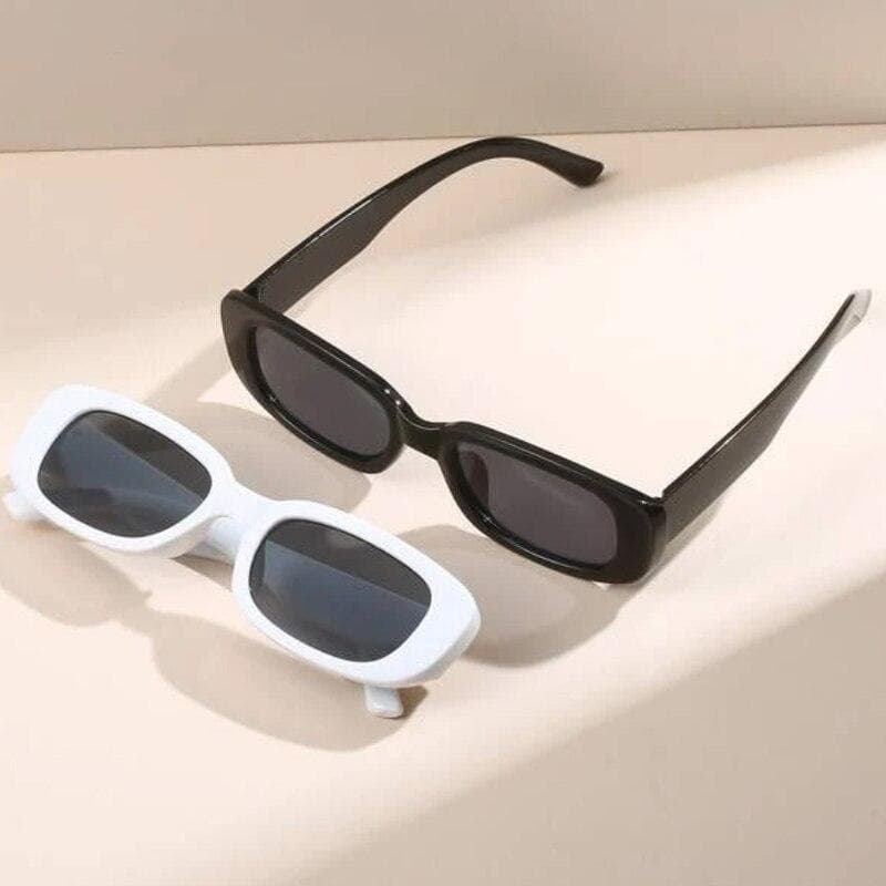 1PCS Women Vintage Cat Eye Sunglasses Retro Mirrored UV400 Small Frame Sports Glasses Fashion Ladies Driver Goggles