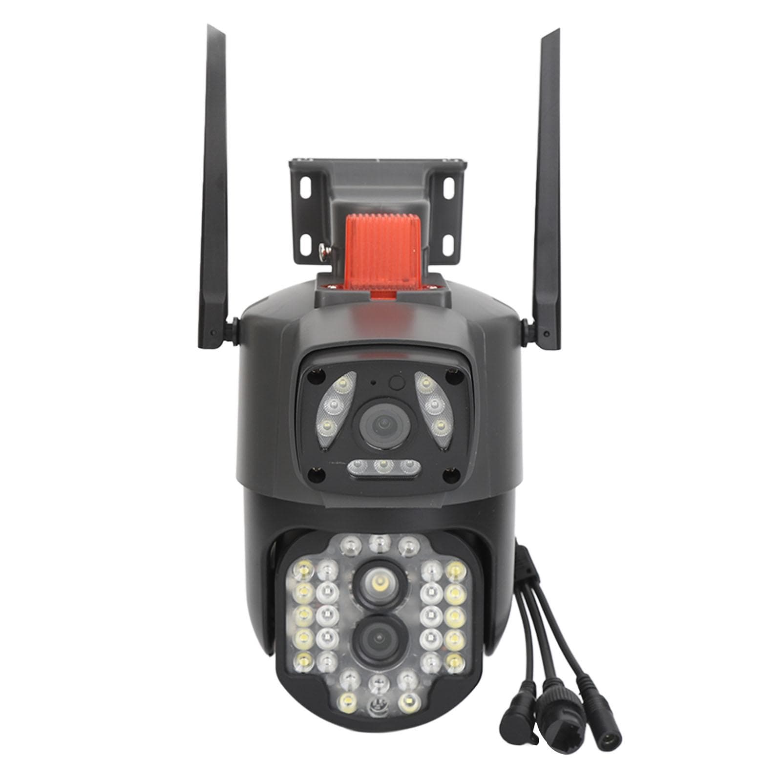Outdoor Dual Lens Security Camera 1080P Mobile Tracking 360 Degree Rotating WiFi Outdoor Security UK Plug
