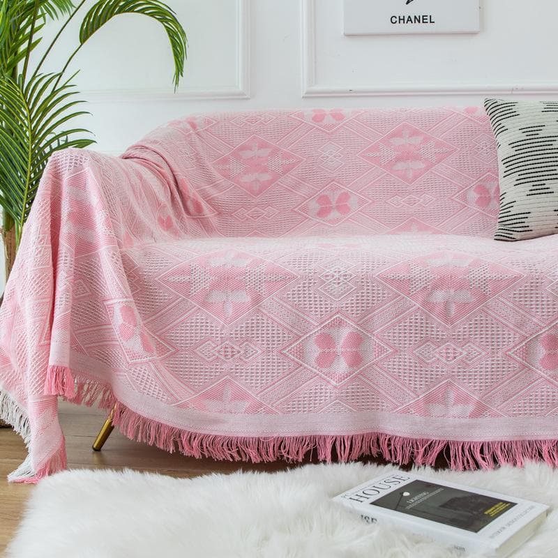 Sofa Cover, Sofa Blanket, Solid Color Sofa Towel, Nordic Minimalist Sofa Cover, Casual Blanket 90x210cm
