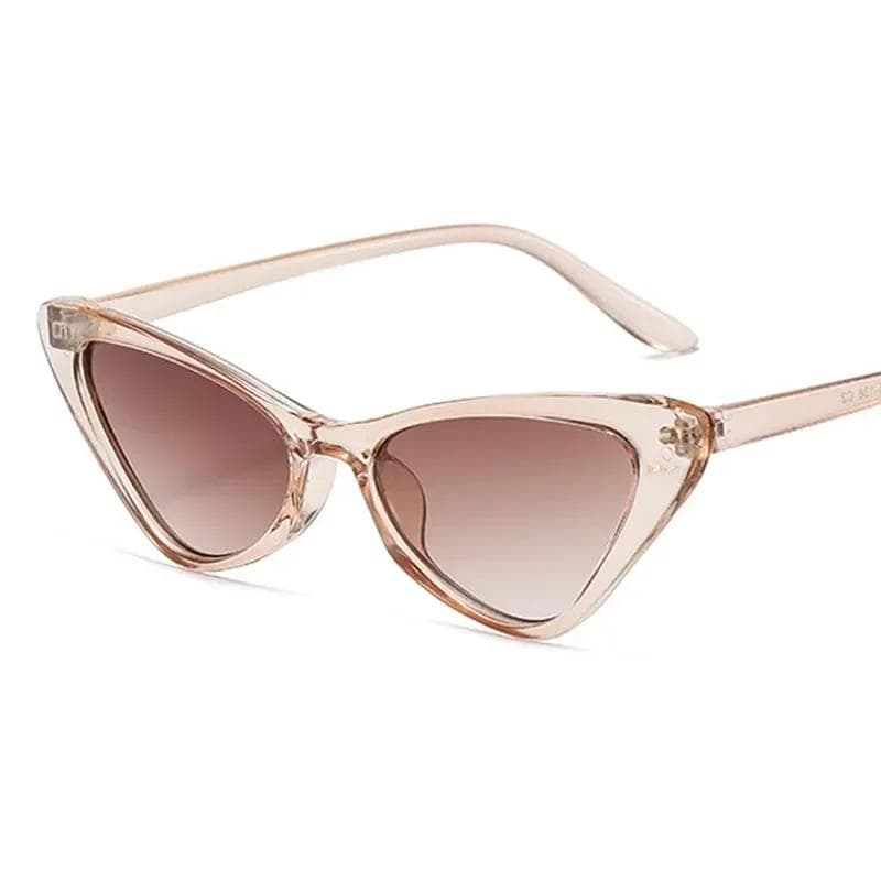Vintage Cat Eye Sunglasses Women Men Retro Small Frame Designer Mirror Lens Eyewear Oculos De Sol Other