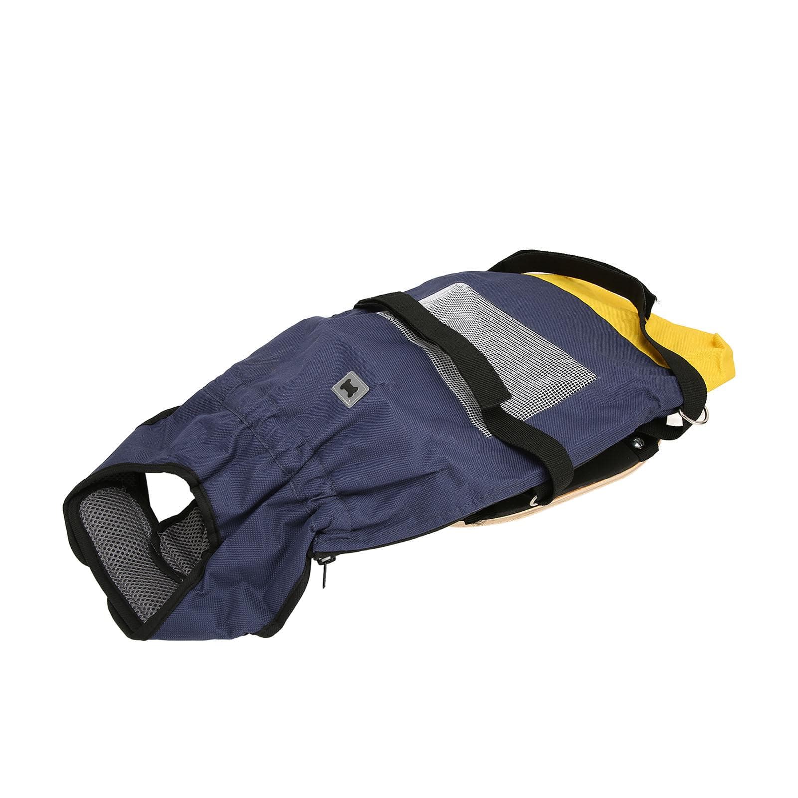 Pet Wheelchair Composite Plank Paralyzed Dog Wheelchair with Oxford Cloth Dog Tow Bag for Small Dog S( Suitable for 2?3.5kg/4.4?7.7lb)