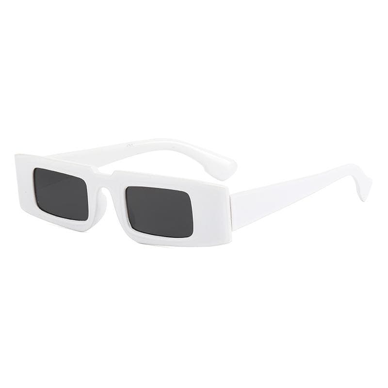 New Fashion Vintage Sunglasses Women Designer Retro Rectangle Sun Glasses Female Ins Popular Colorful Square Eyewear MULTI