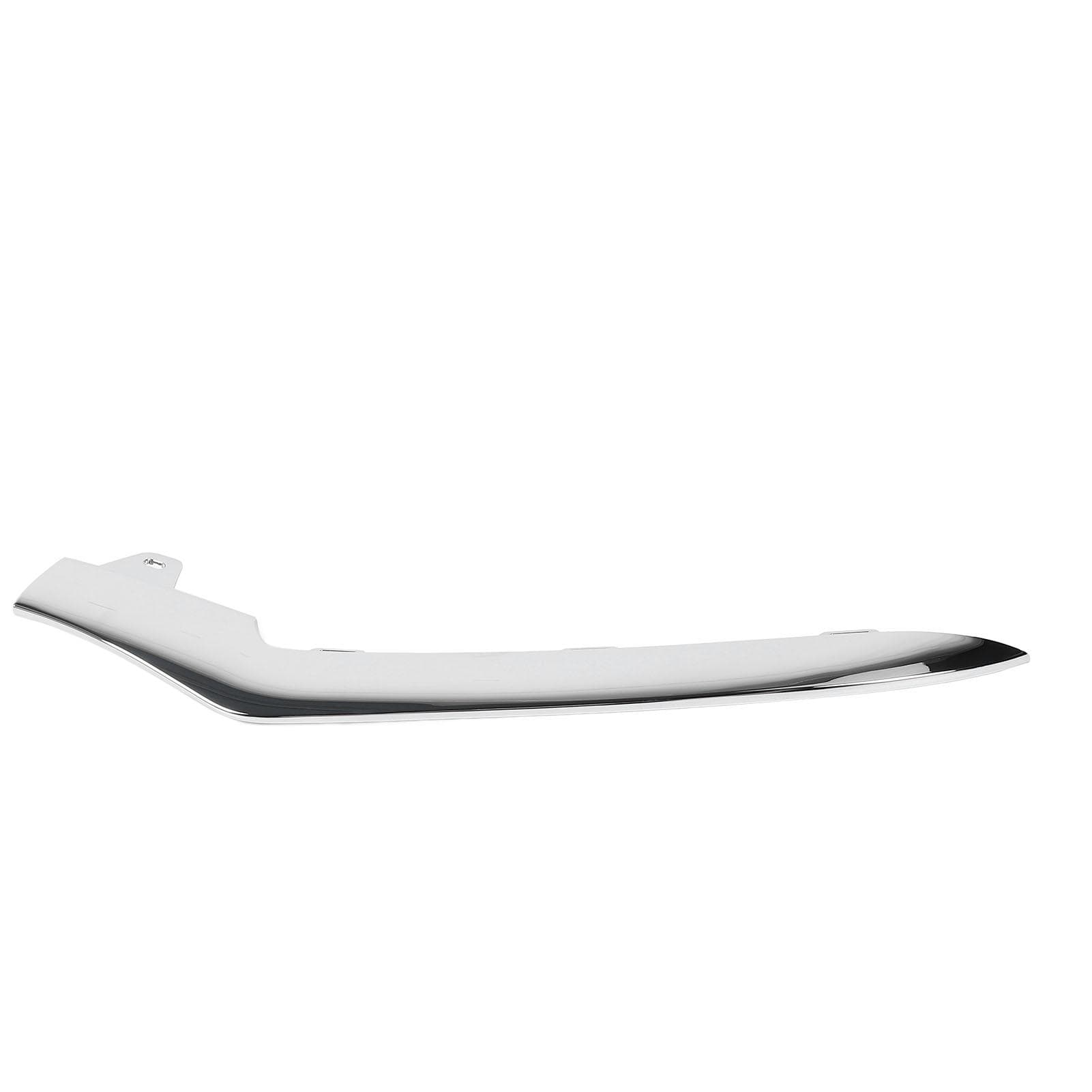Front Bumper Trim Chrome Reliable Protection Stylish Look Front Bumper Trim Strip Replacement for