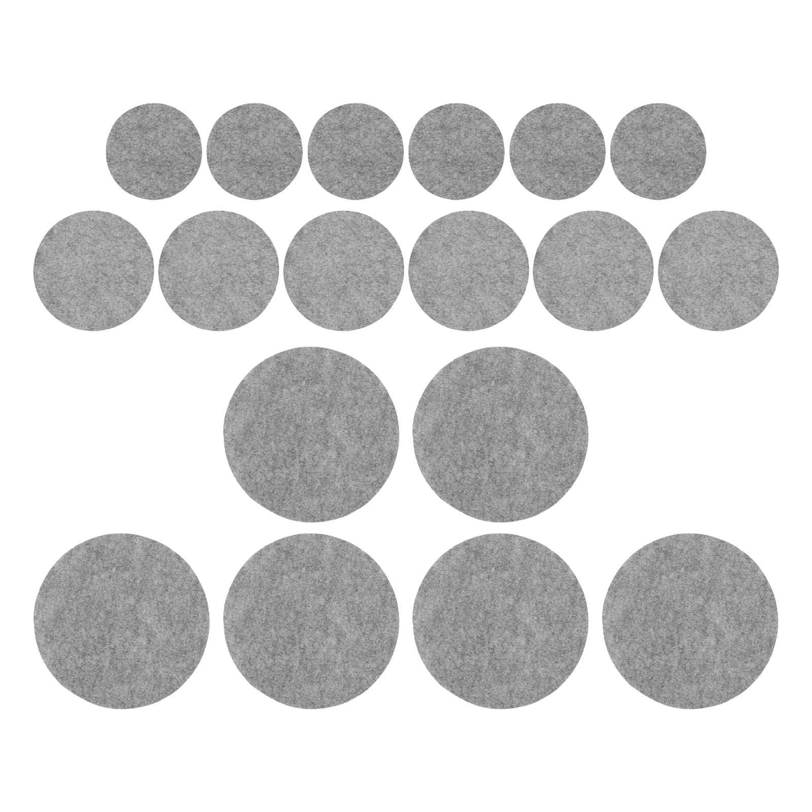 24Pcs Felt Plate Dividers Cuttable Washable Reusable Felt Plate Separator Felt Plate Protectors for