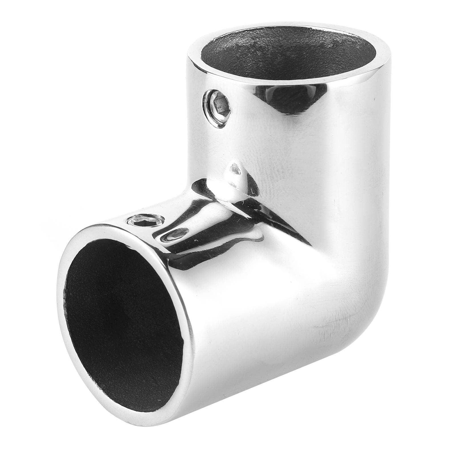 Boat Pipe Connector Marine Yatch 90 degrees Elbow Tube Joint Stainless Steel Hand Rail Fitting25mm1in