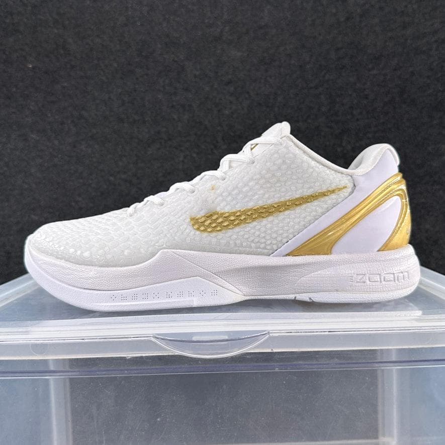 Genuine Kobe 6 Combat Basketball Shoes - Violent Orange, Full Mamba Replica, 6th Gen Men's Sports Shoes Size 46